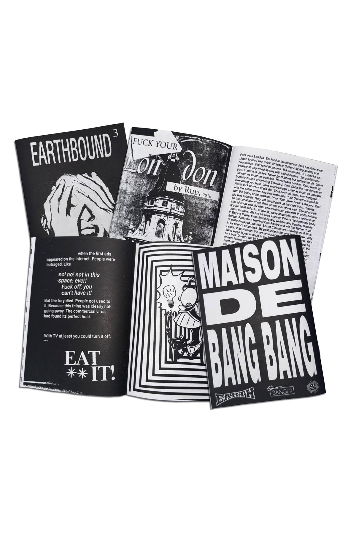 EARTHBOUND ZINE BUNDLE + FREE POSTER
