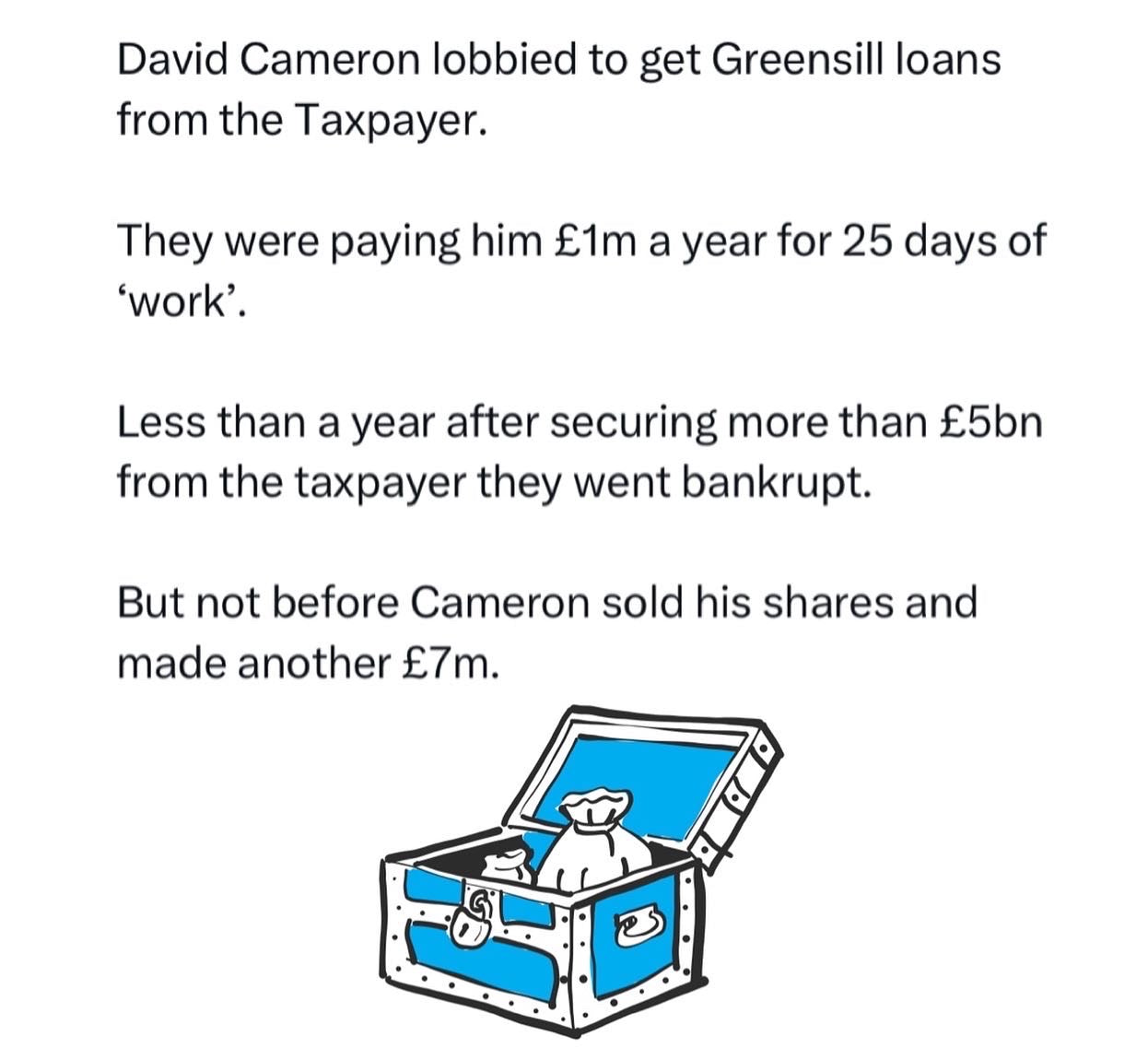 COMMUNITY CHEST T-SHIRT BLACK