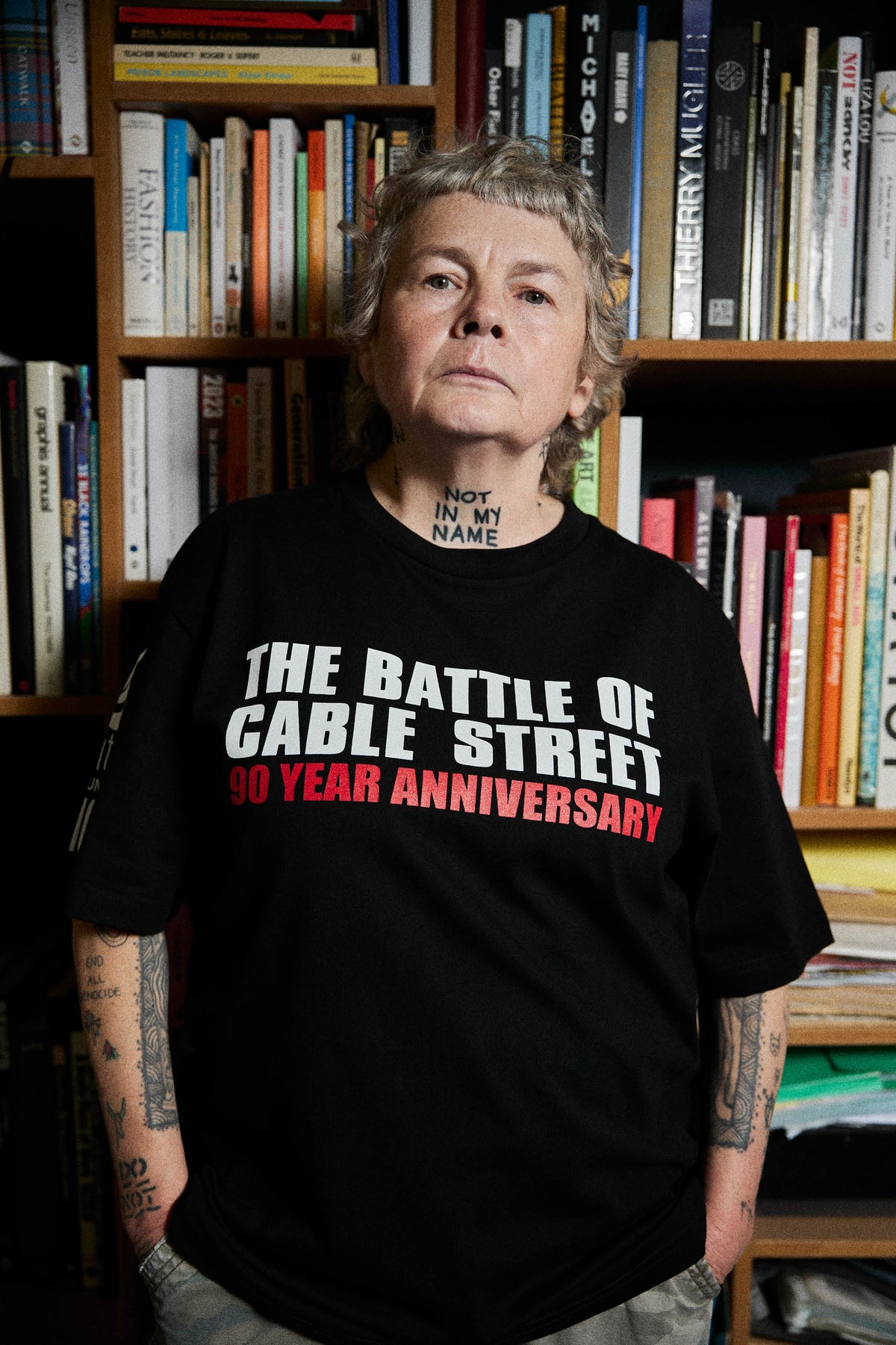 BATTLE OF CABLE STREET T-SHIRT BLACK
