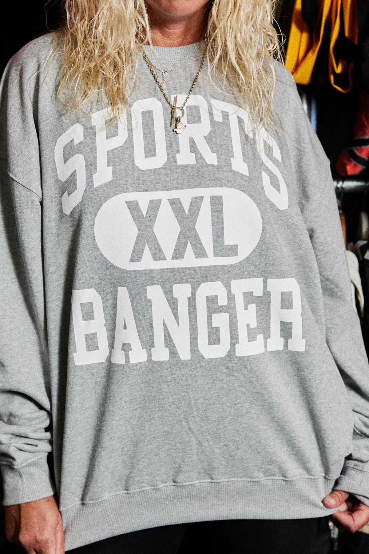 SPORTS ILLUSTRATED JUMPER GREY