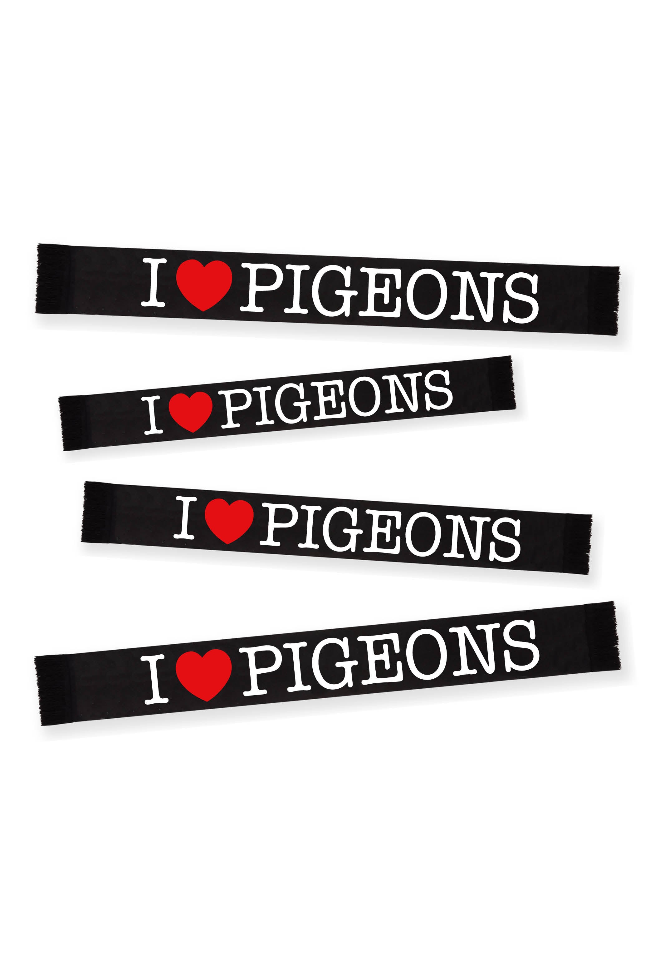 I ❤️ PIGEONS SCARF