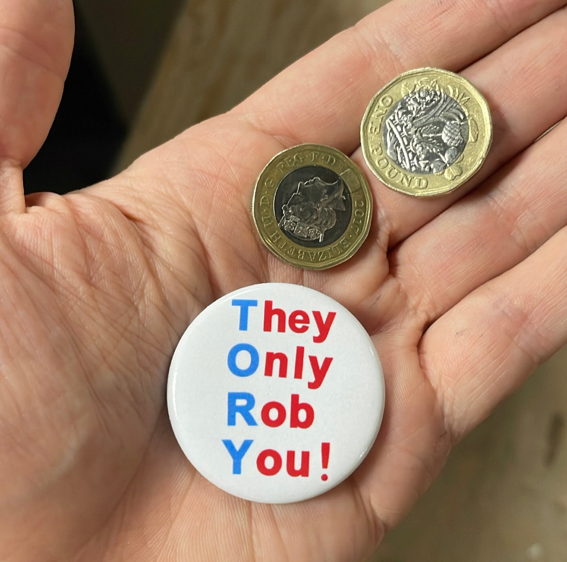 COMMUNITY CHEST BADGE