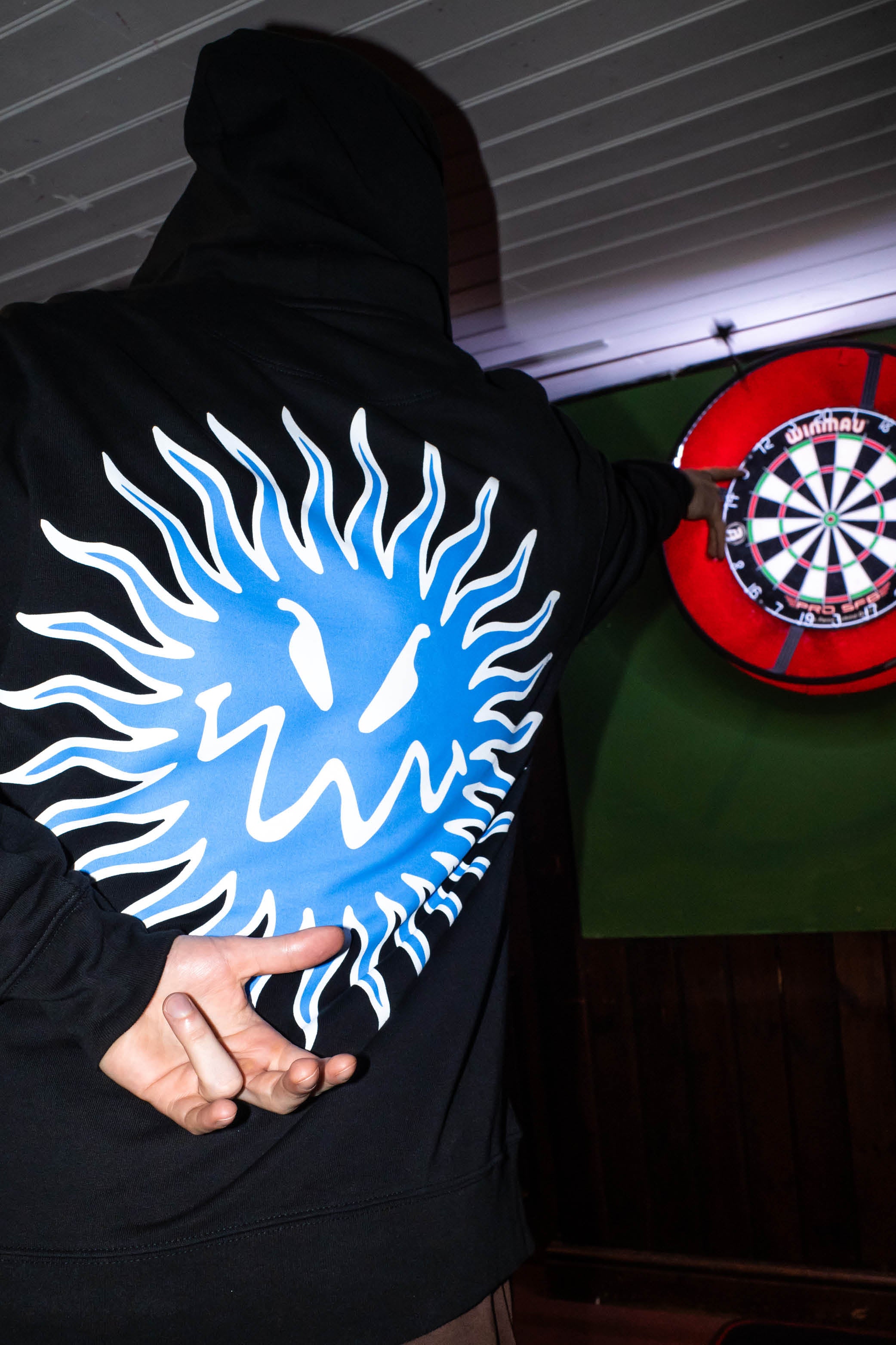 JACK FROST HOODIE BLACK