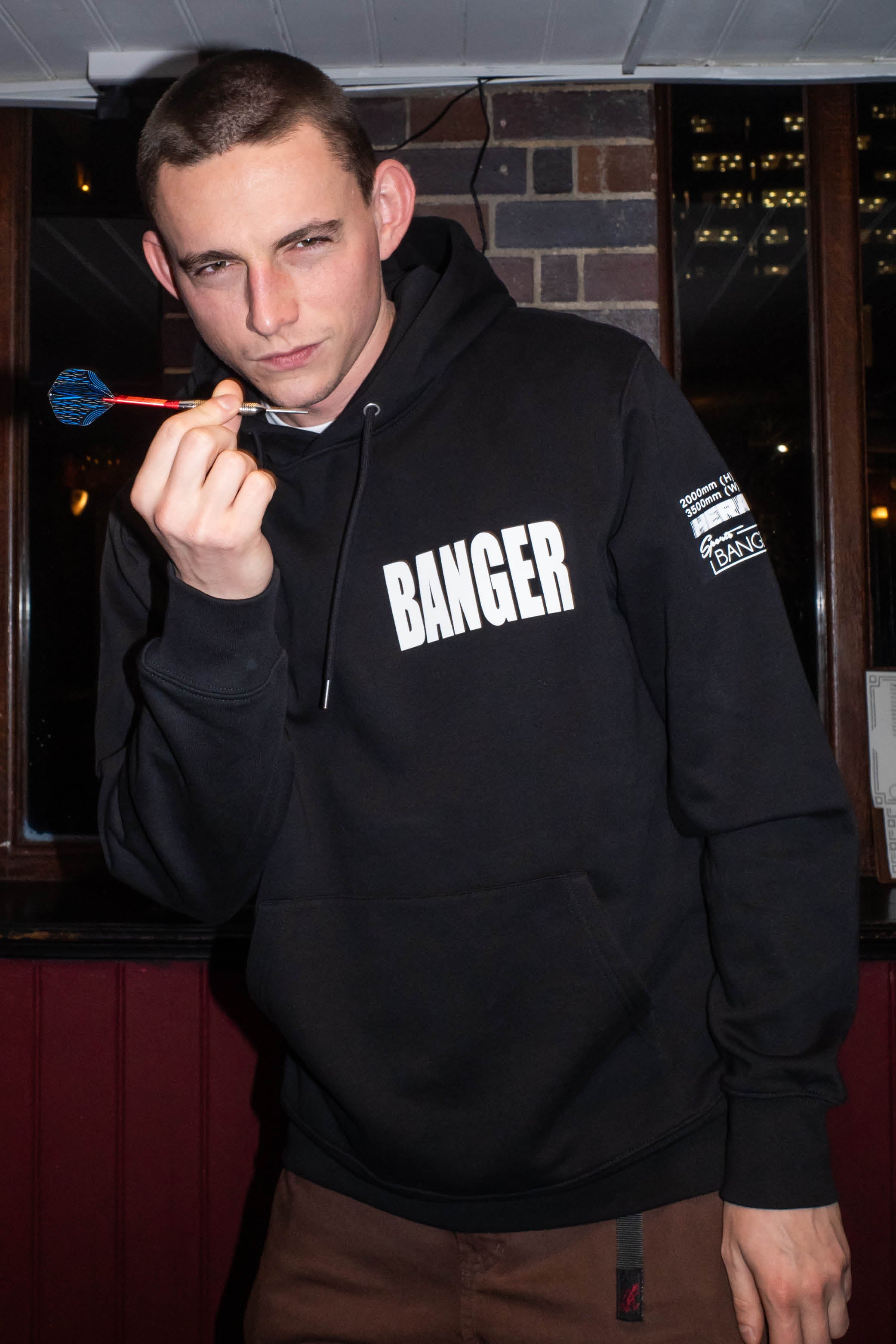 JACK FROST HOODIE BLACK