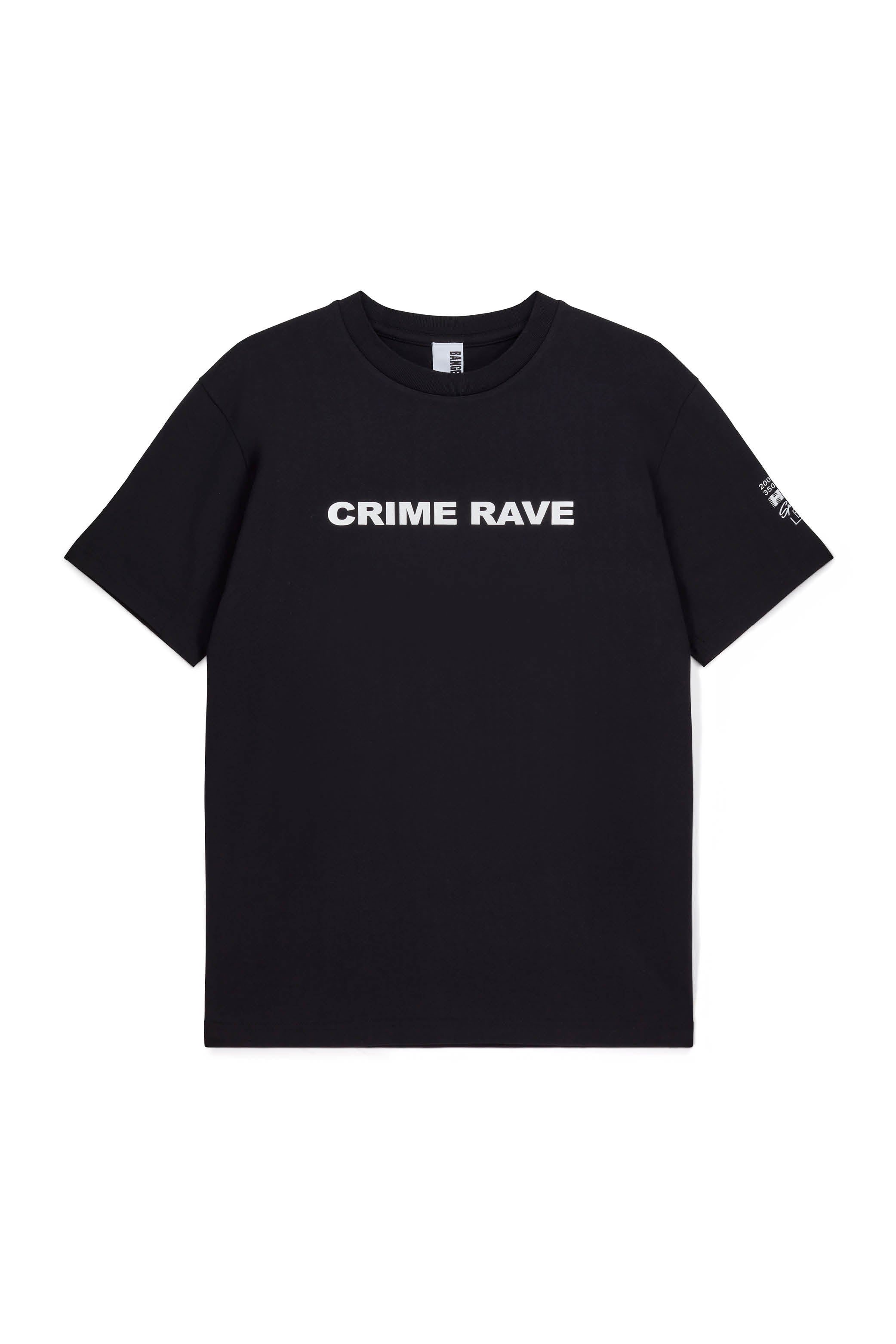 CR!ME RAVE T-SHIRT BLACK