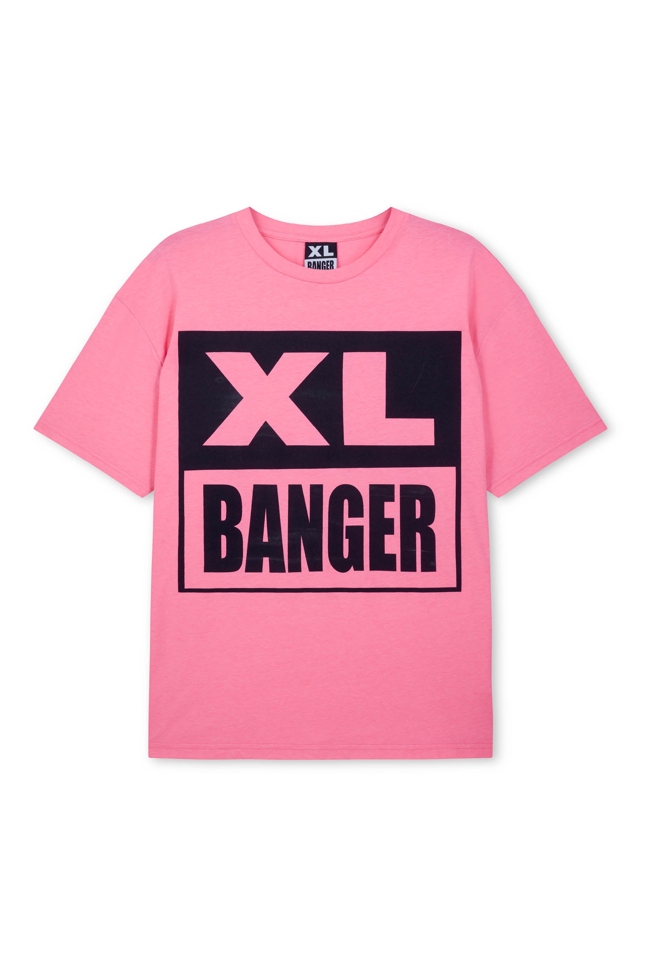 XL BANGER LOGO T-SHIRT PINK