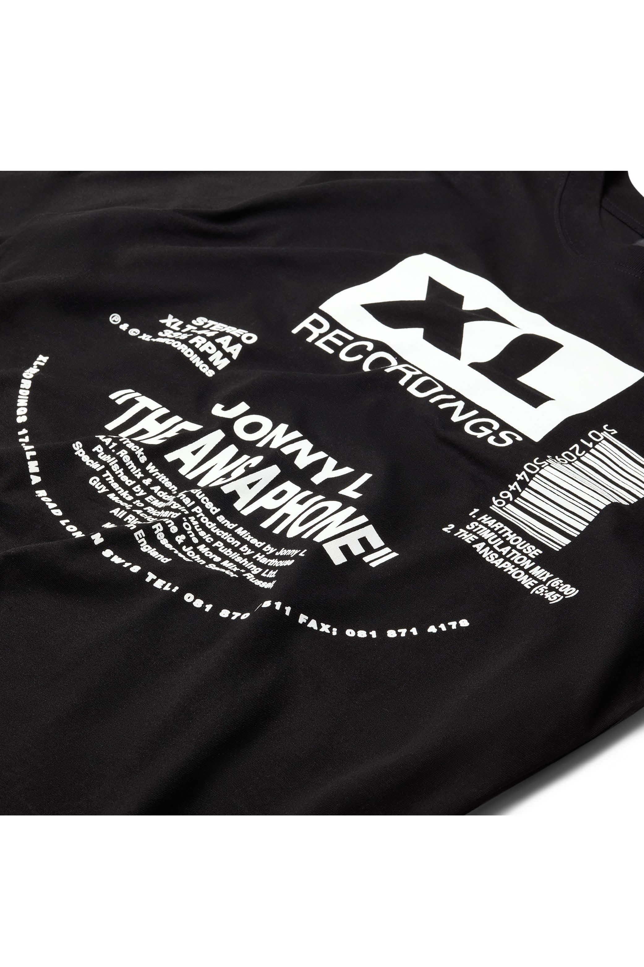XL BANGER JONNY L T-SHIRT BLACK