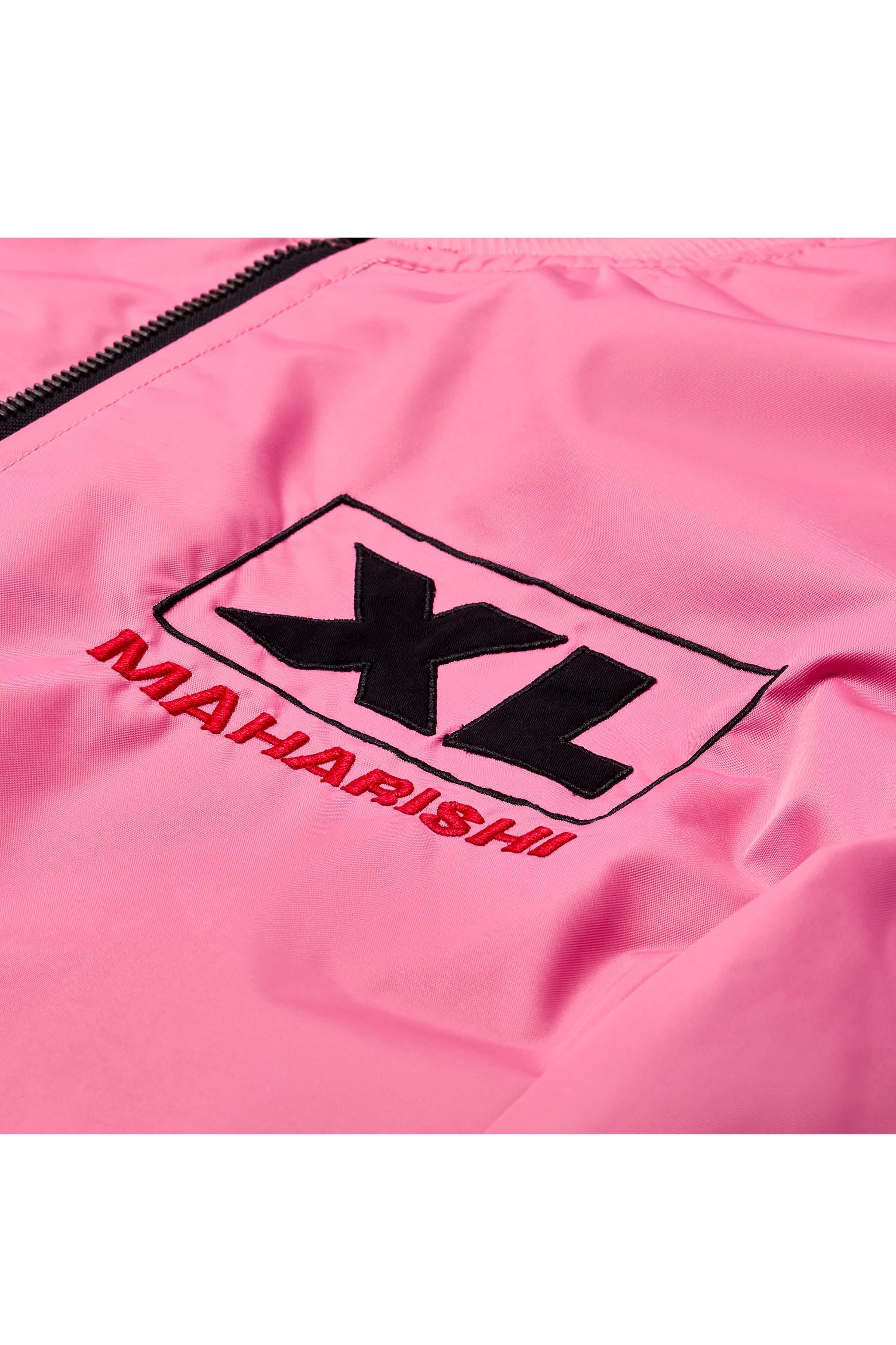 XL BANGER × MAHARISHI BOMBER PINK