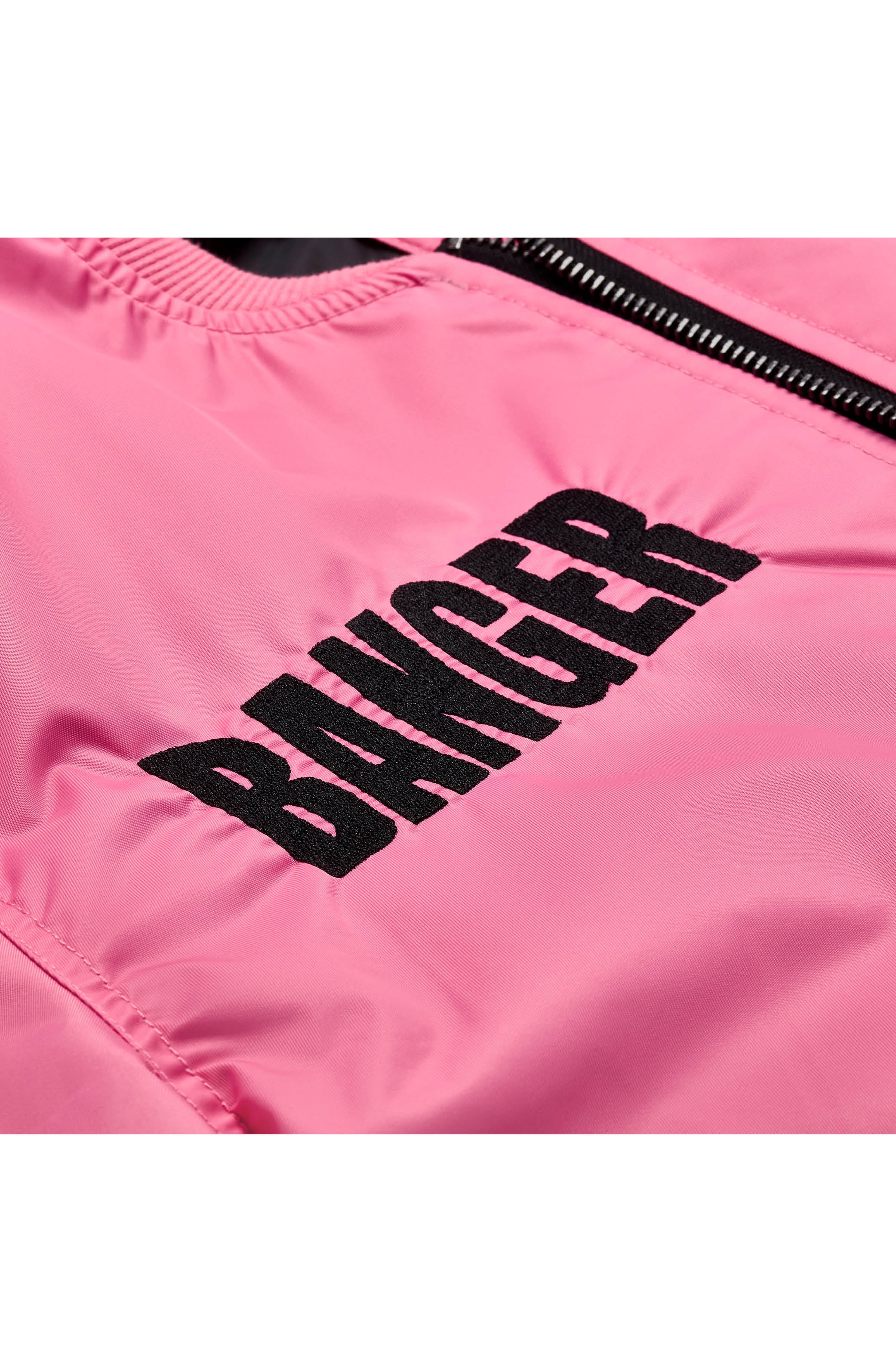 XL BANGER × MAHARISHI BOMBER PINK