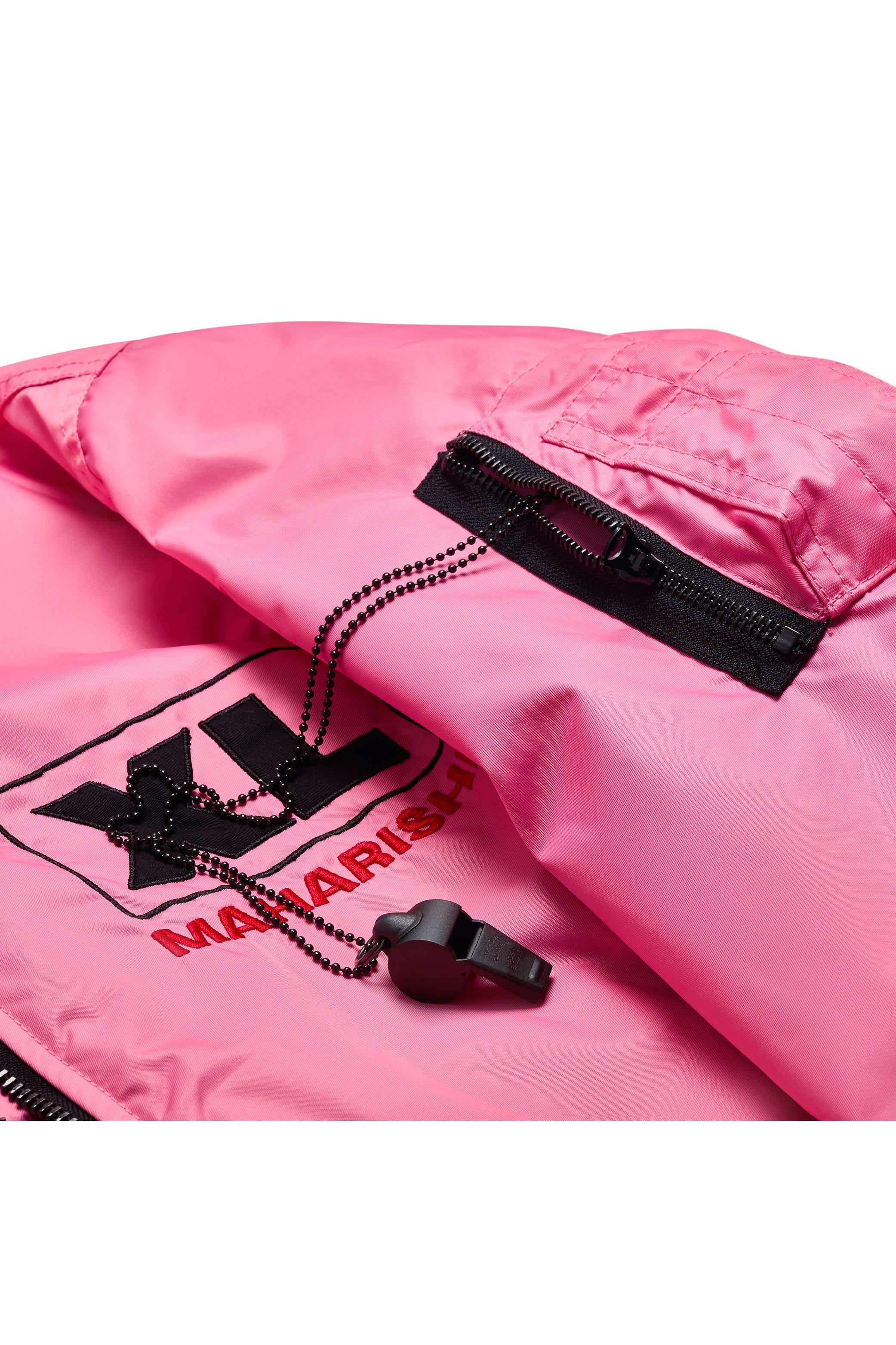 XL BANGER × MAHARISHI BOMBER PINK