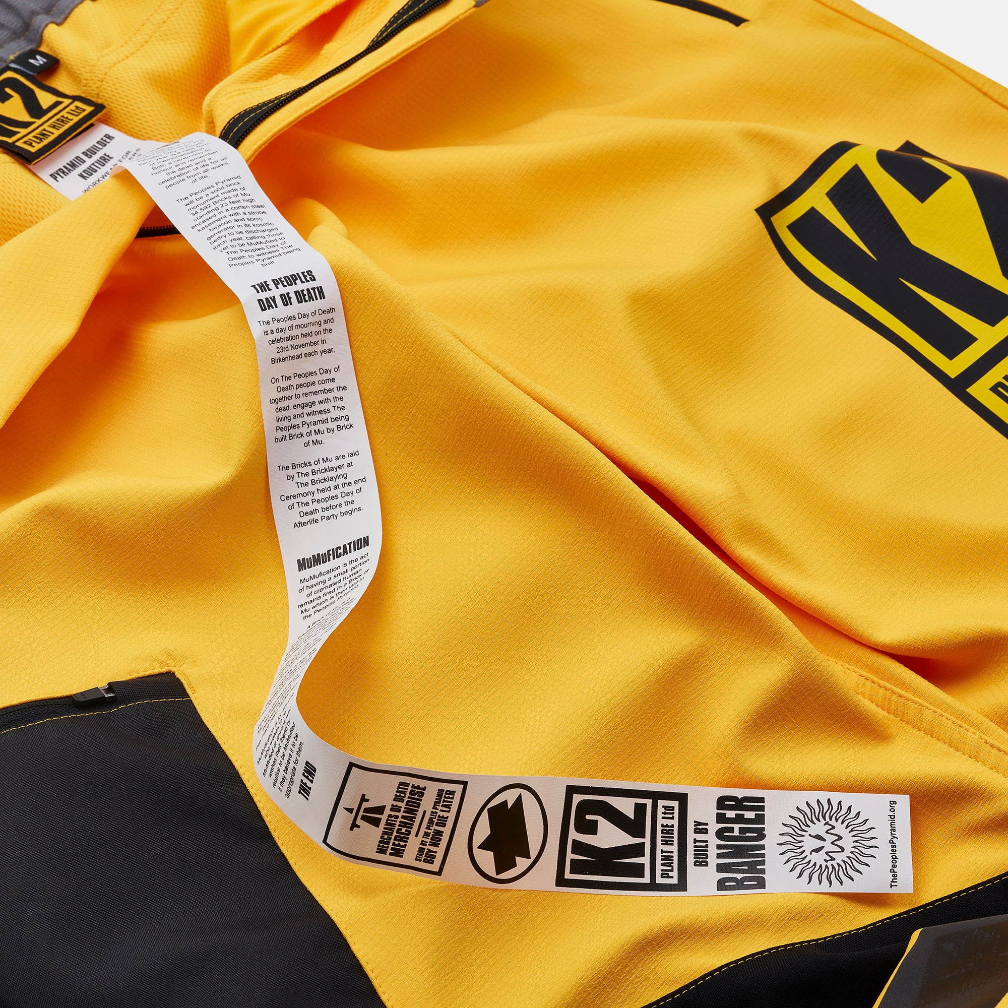 K2 PYRAMID SITE PANT YELLOW/BLACK