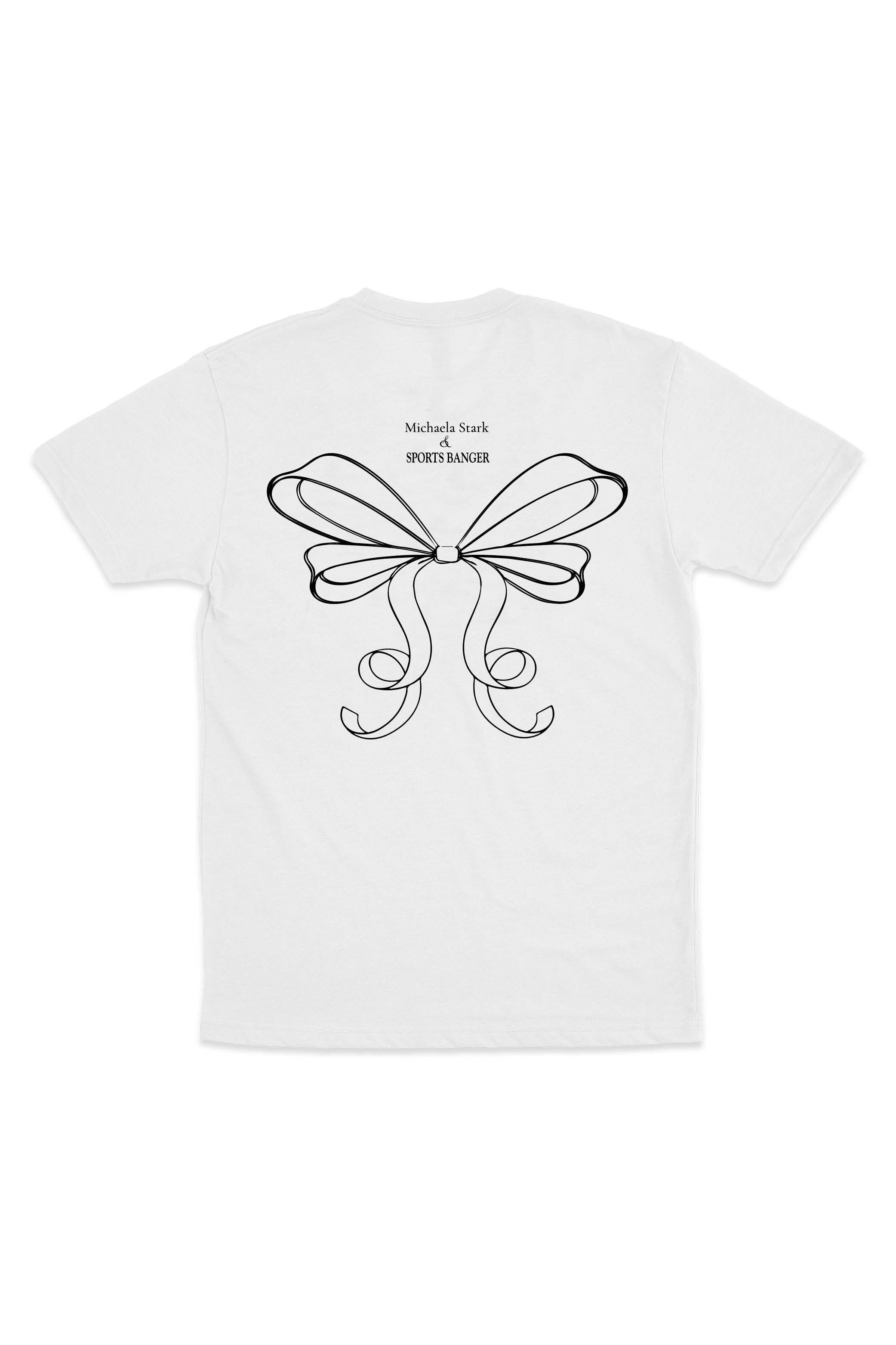 SPORTS BANGER X MICHAELA STARK T-SHIRT WHITE