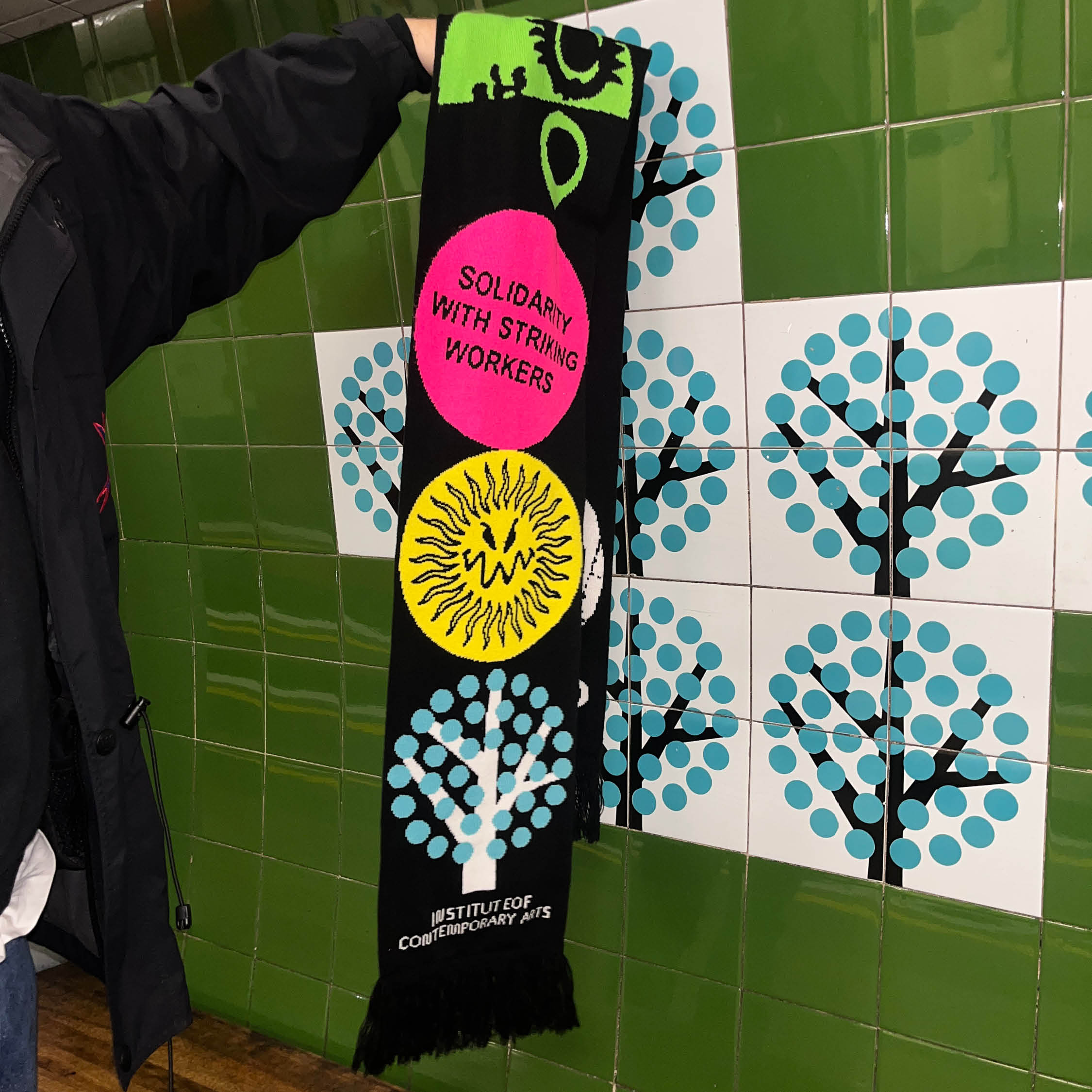 SPORTS BANGER x ICA SCARF MULTICOLOURED