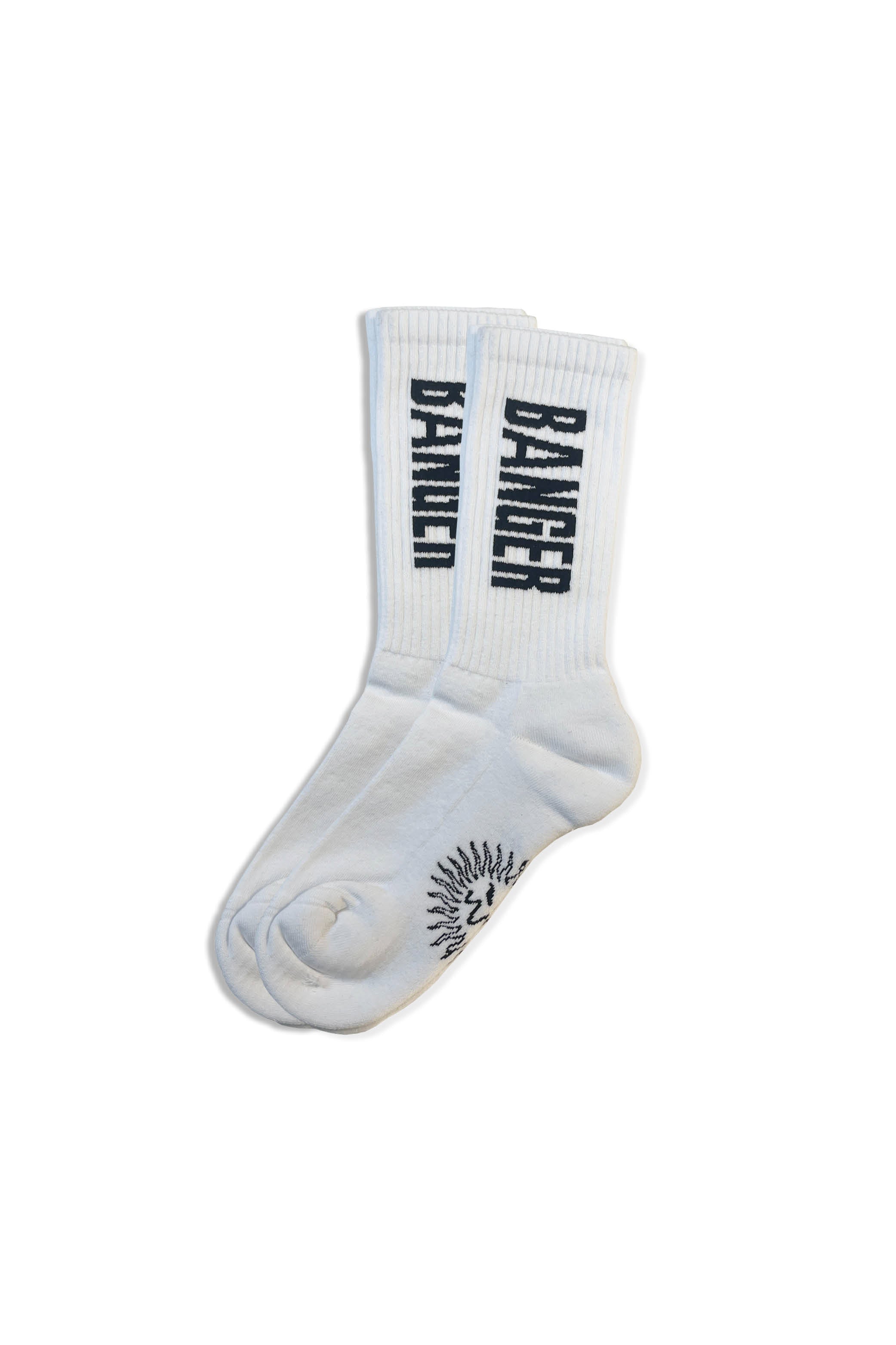 BANGER SOCKS WHITE (PRE-ORDER)