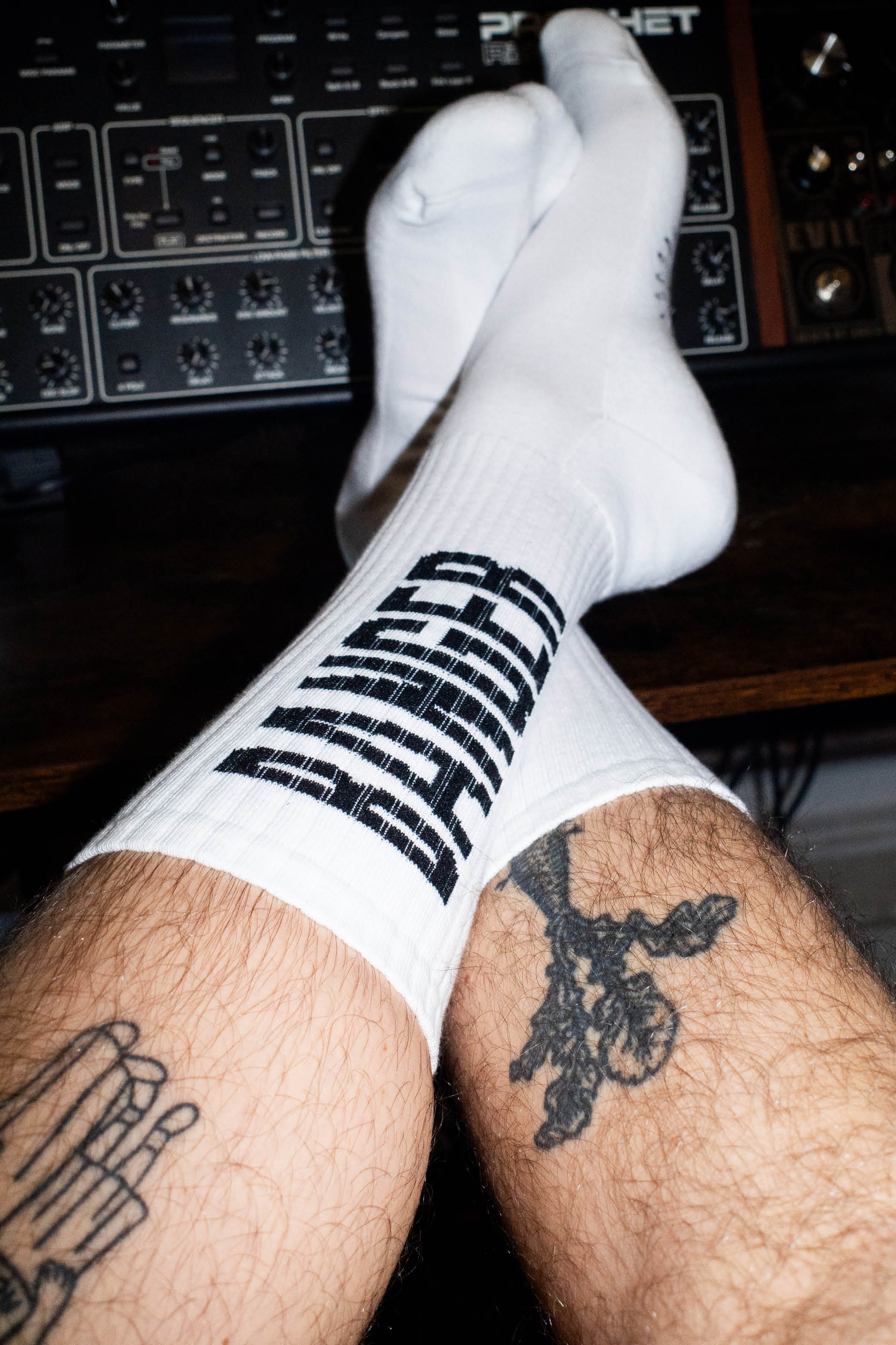 BANGER SOCKS WHITE