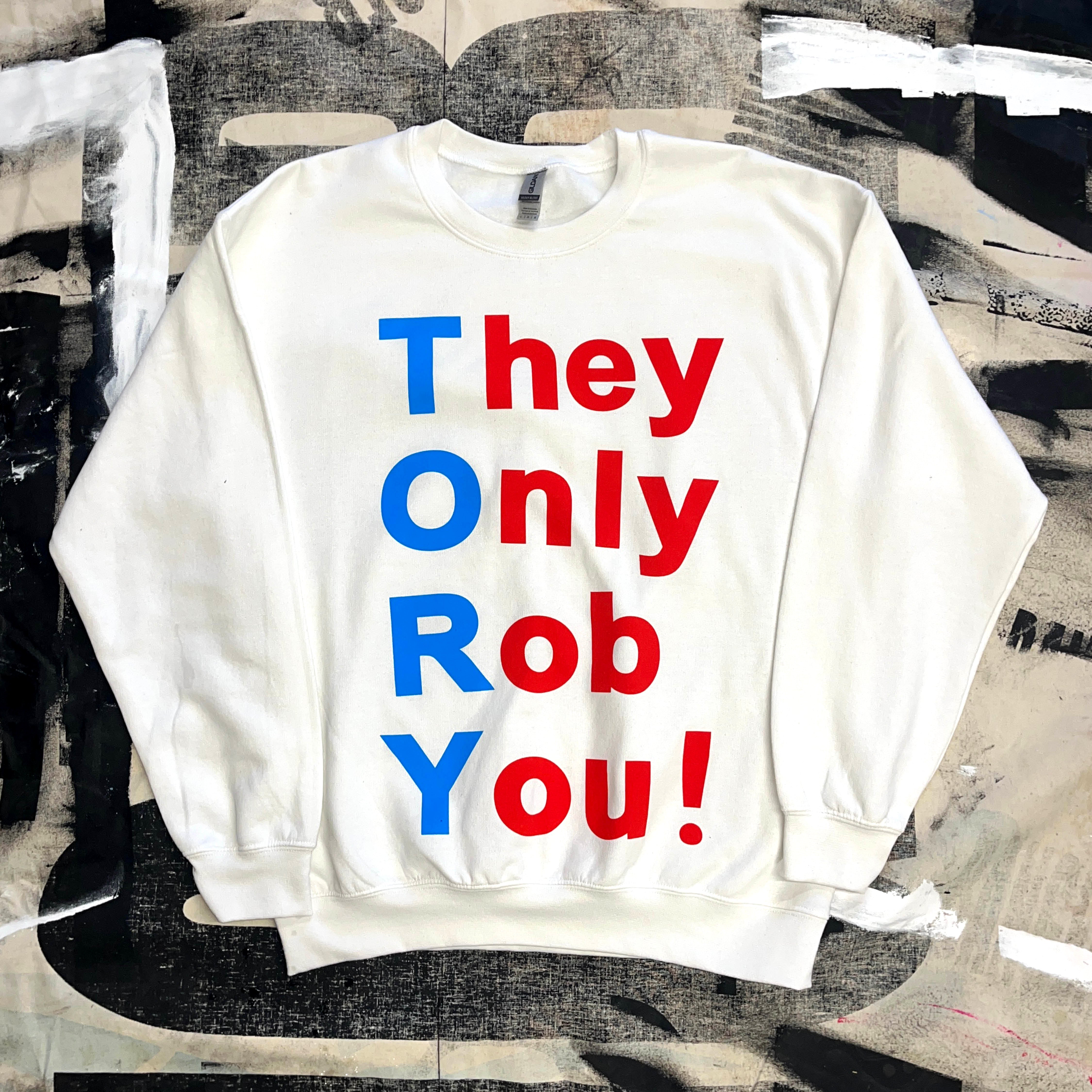 COMMUNITY CHEST white jumper