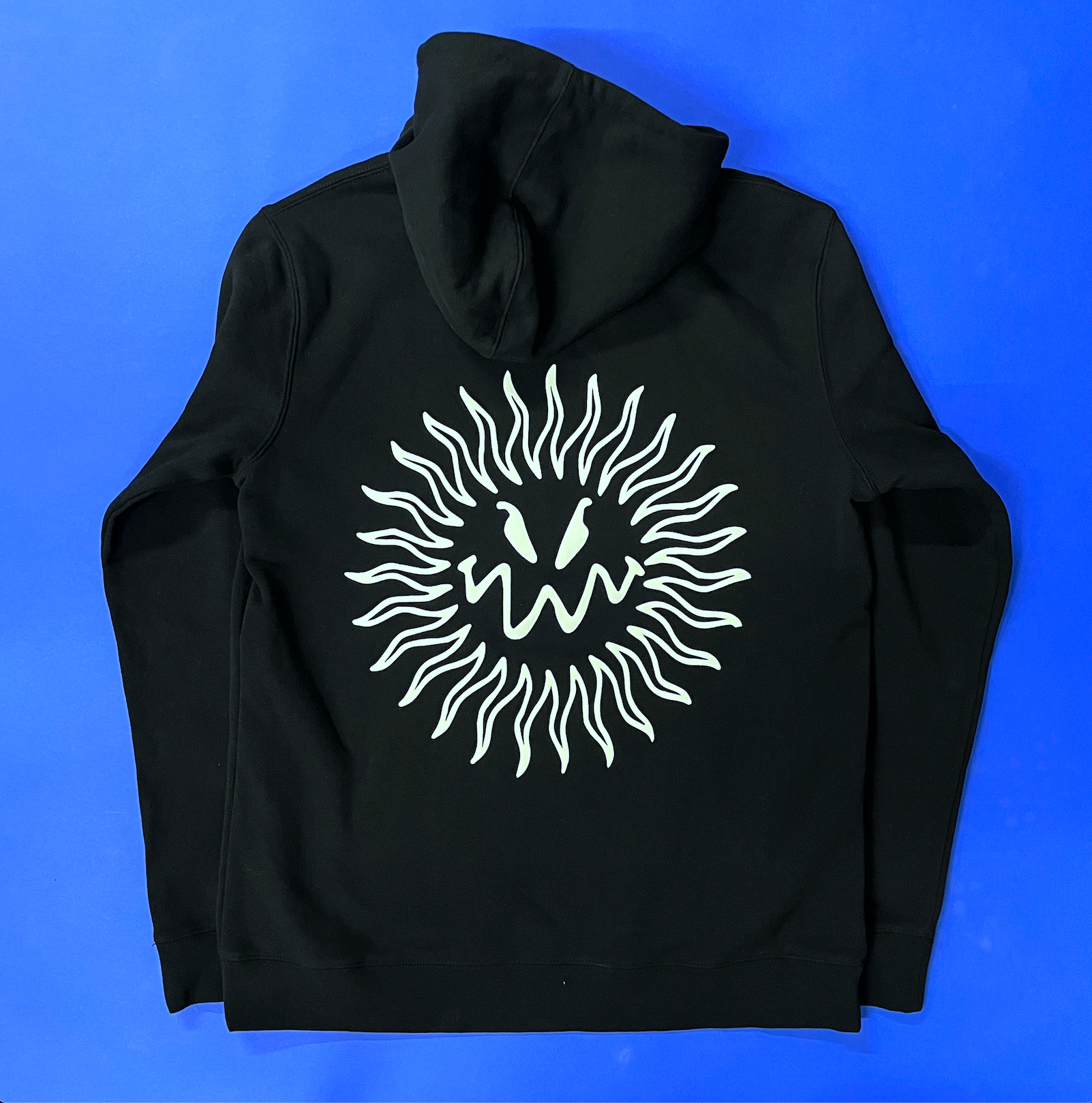 BANGER SCREW FACE black heavyweight hoodie