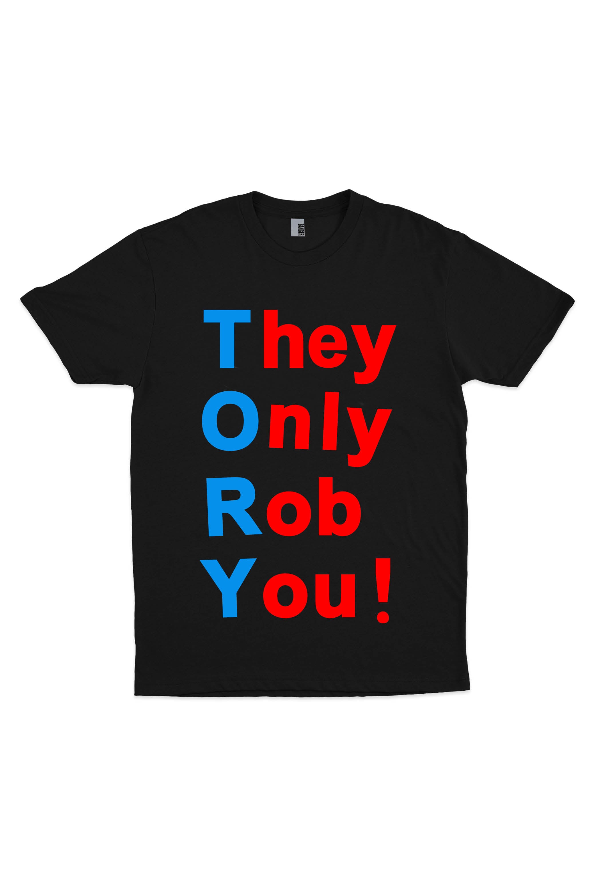 COMMUNITY CHEST T-SHIRT BLACK