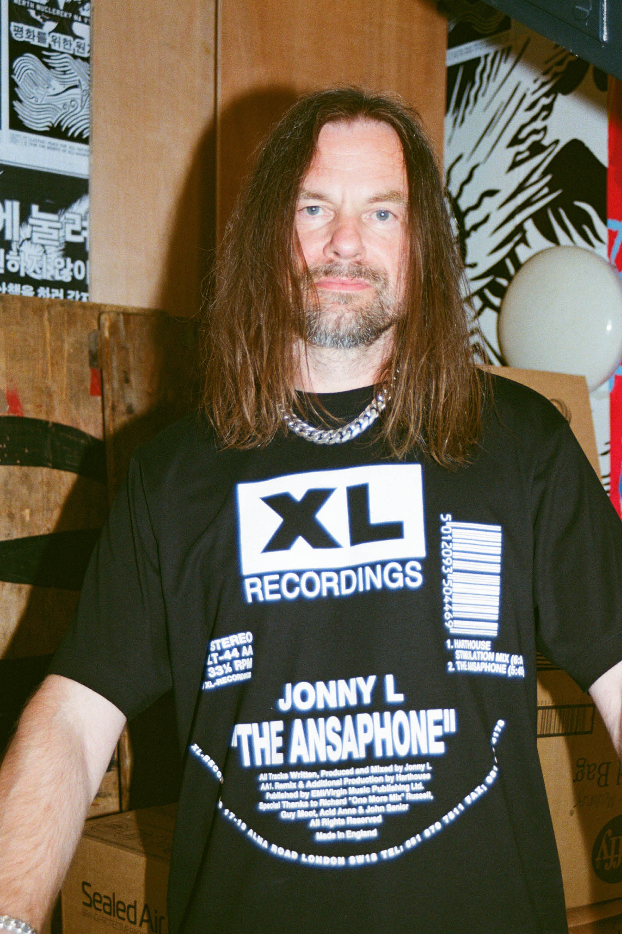 XL BANGER JONNY L T-SHIRT BLACK
