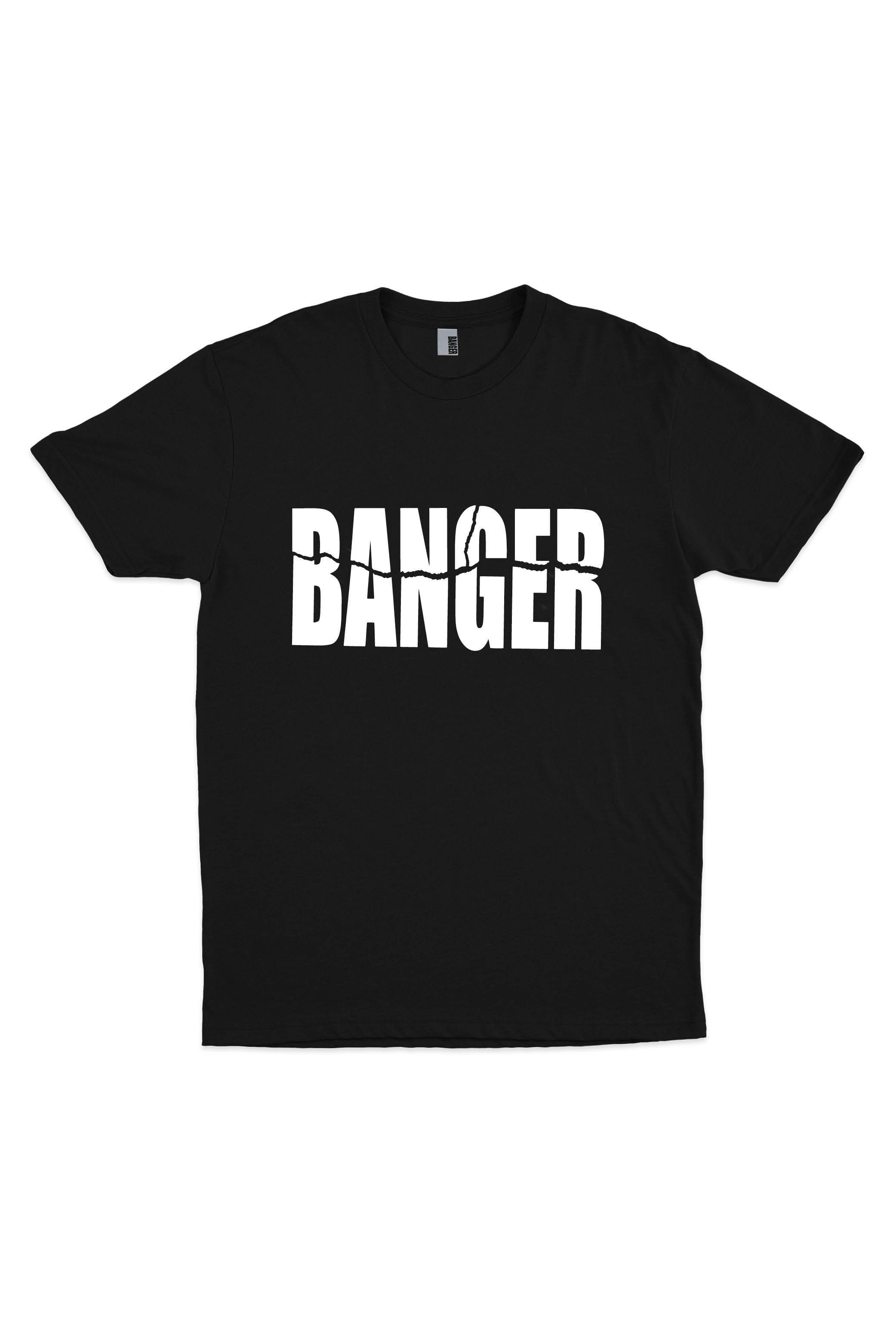 CRACKED BANGER T-SHIRT BLACK