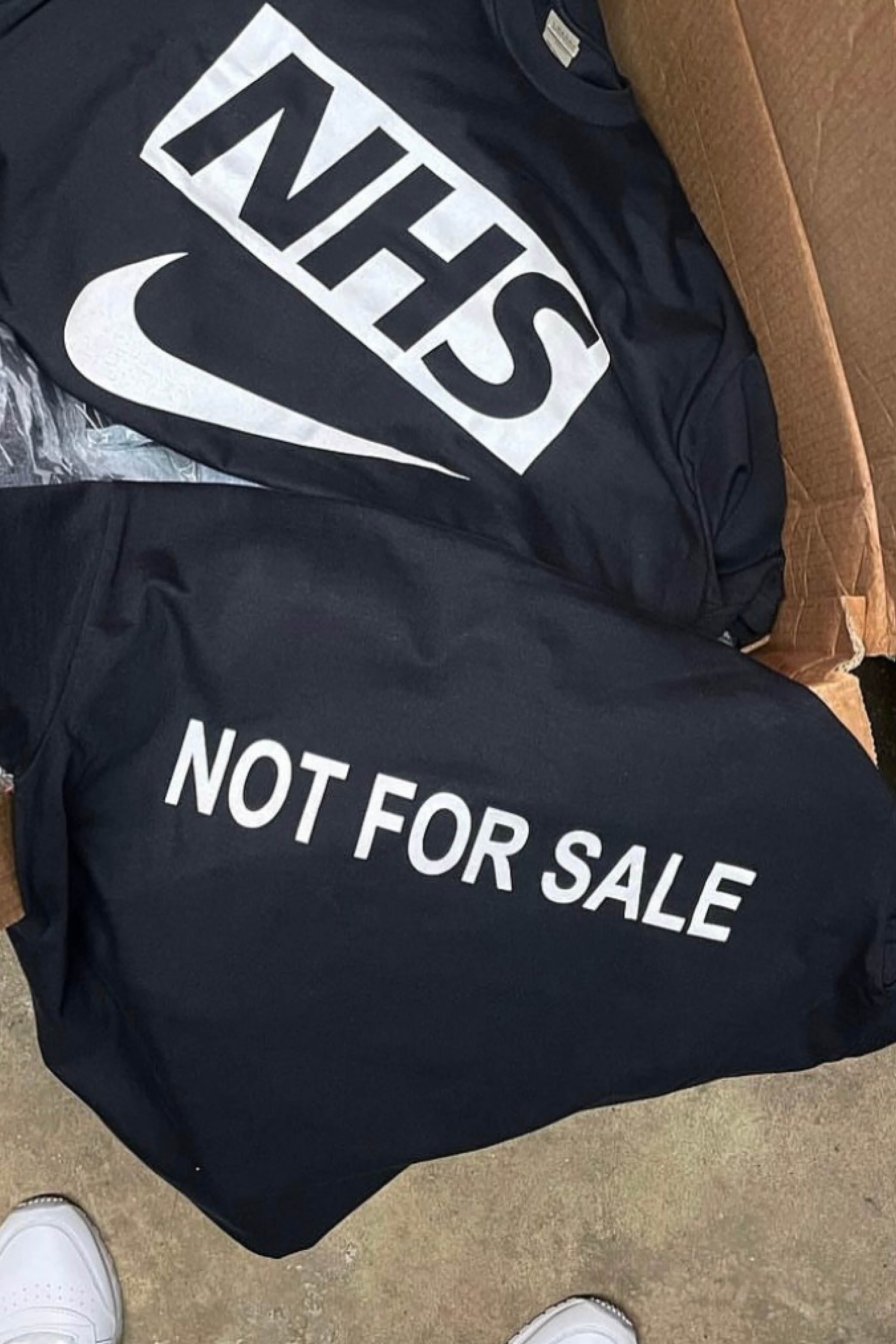 NOT FOR SALE T-SHIRT BLACK