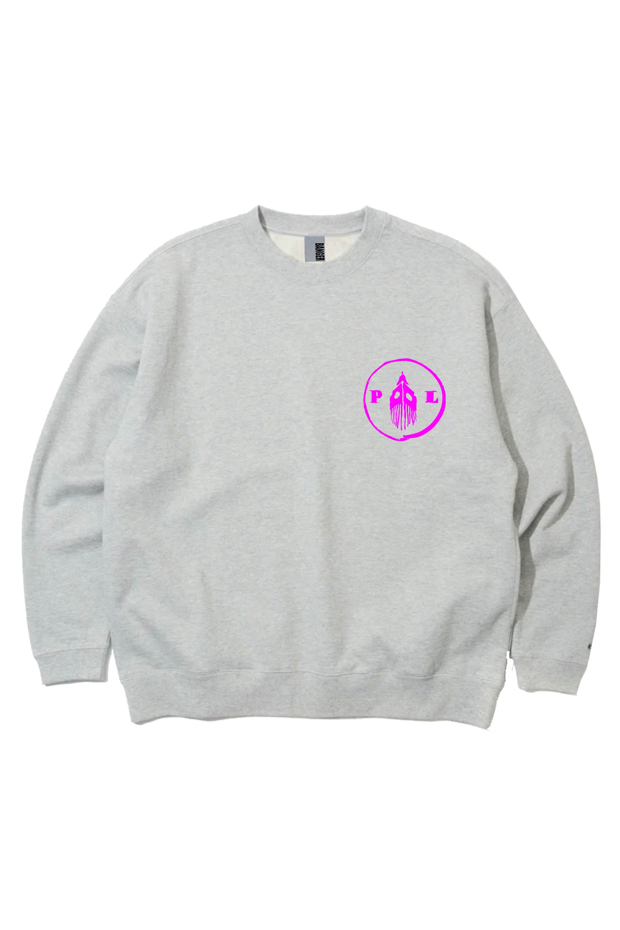 PARANOID LONDON LOGO JUMPER GREY
