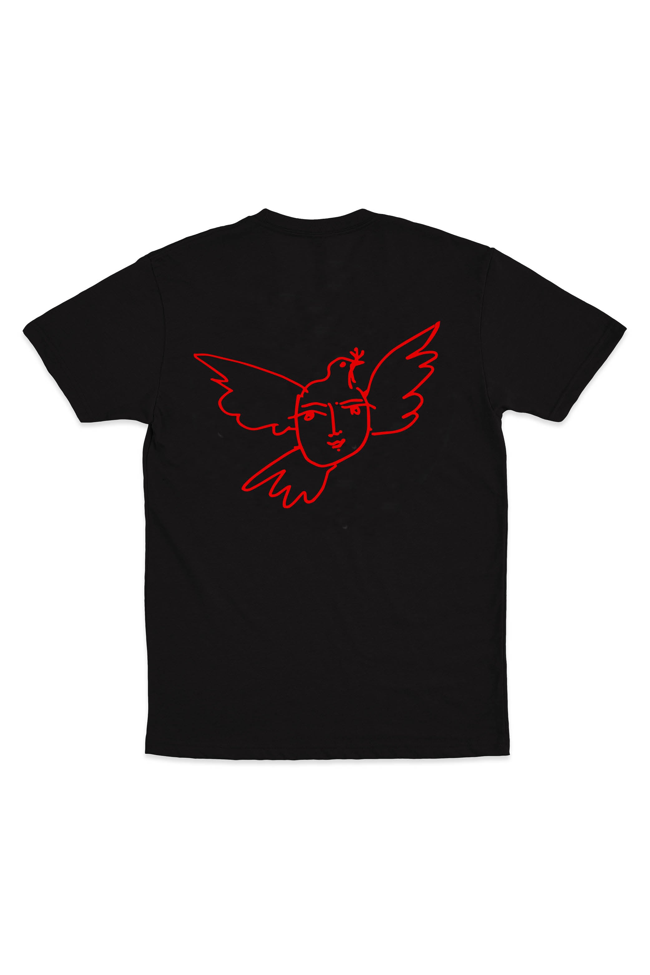 ANGELS, ANARCHISTS & GODS T-SHIRT BLACK