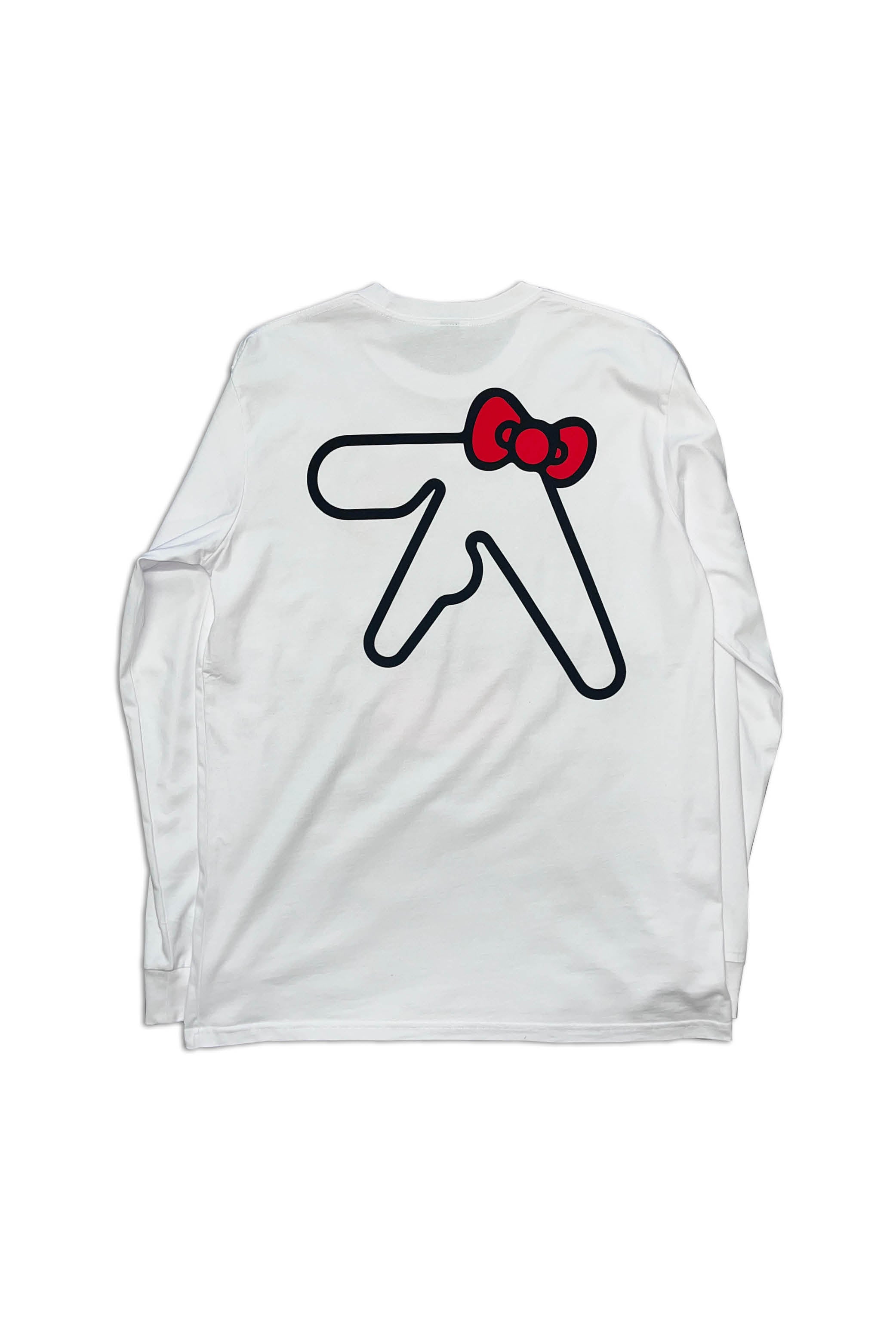 APHEX KITTY LONG SLEEVE T-SHIRT WHITE