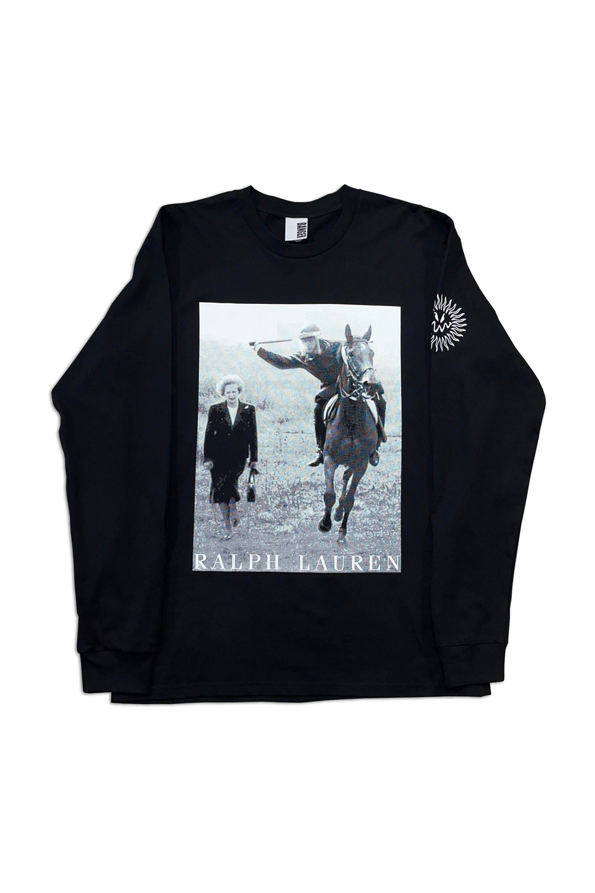 THATCHER LONG SLEEVE T-SHIRT BLACK