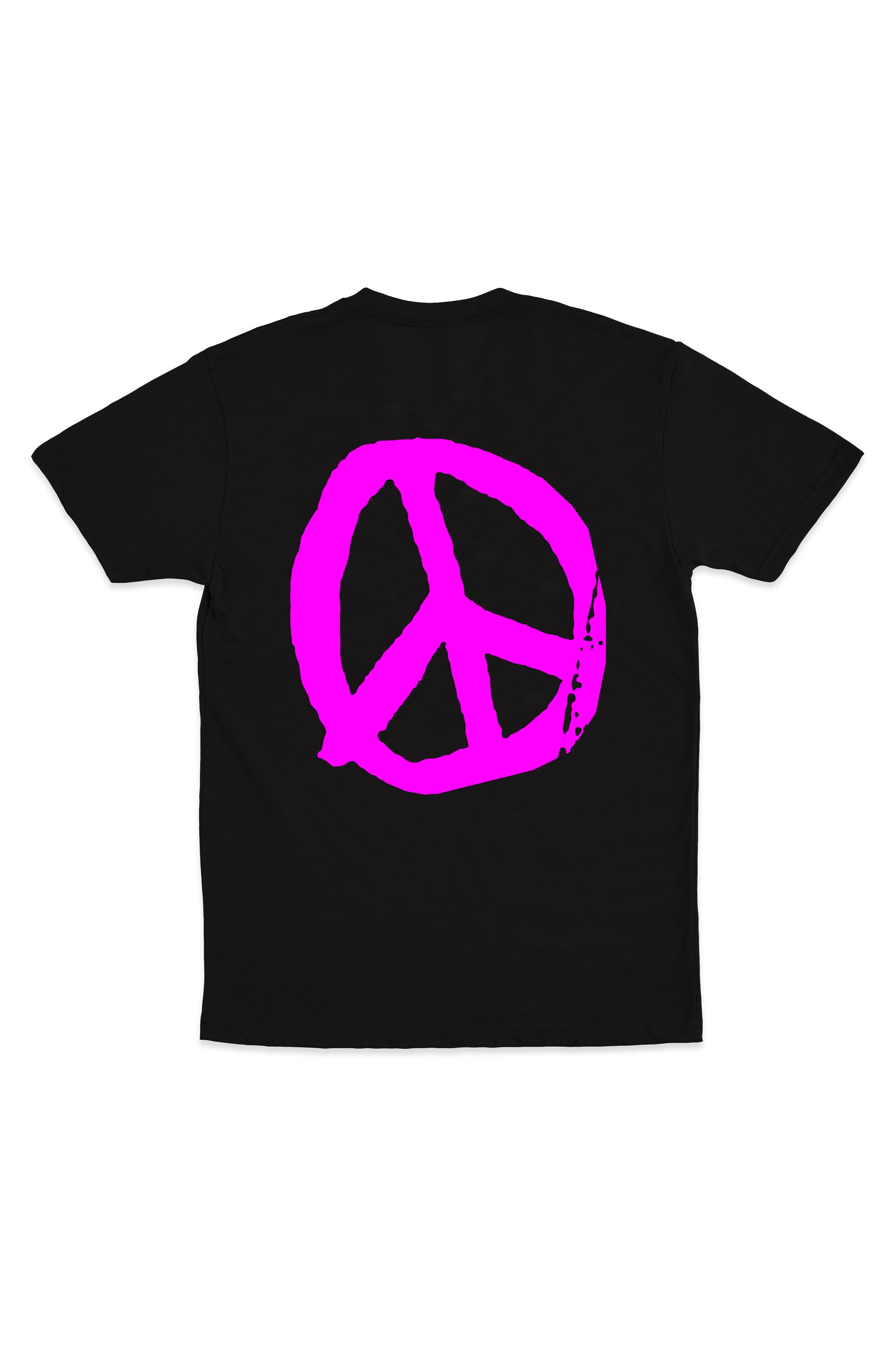 YES PEACE T-SHIRT BLACK