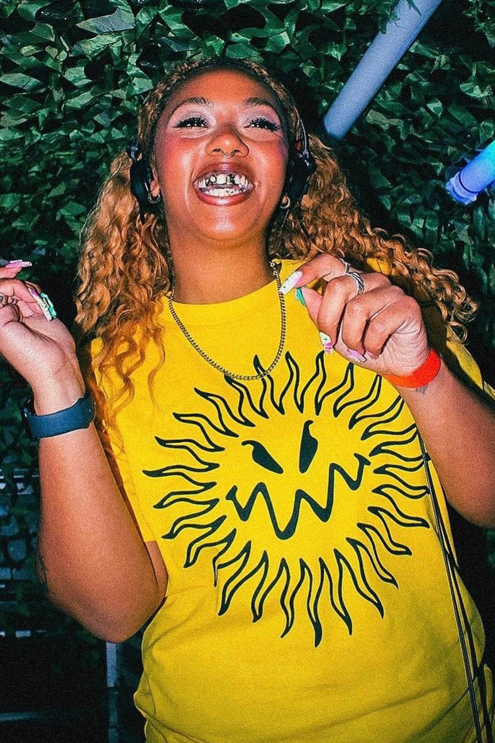 ARCHIVES BANGER T-SHIRT YELLOW