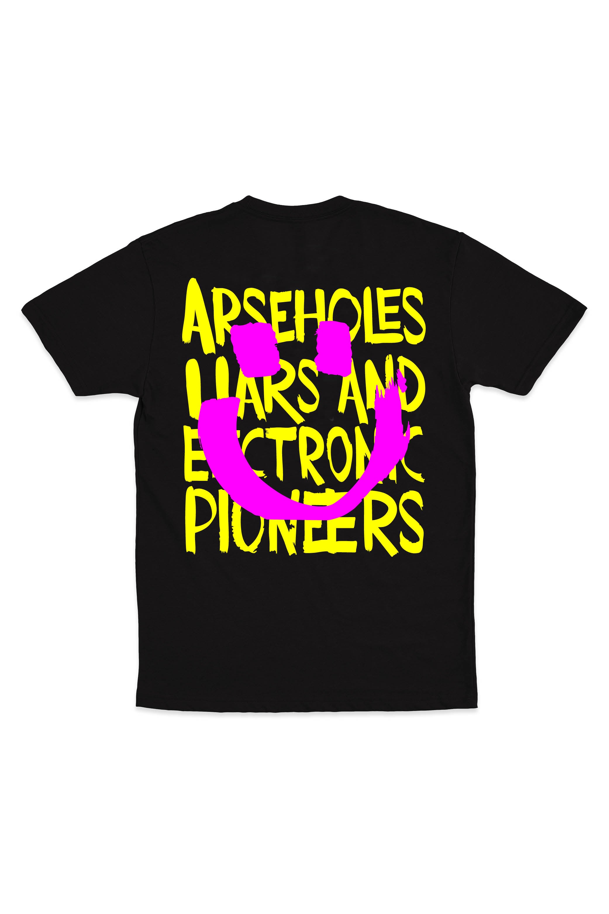 PARANOID LONDON: ARSEHOLES T-SHIRT BLACK