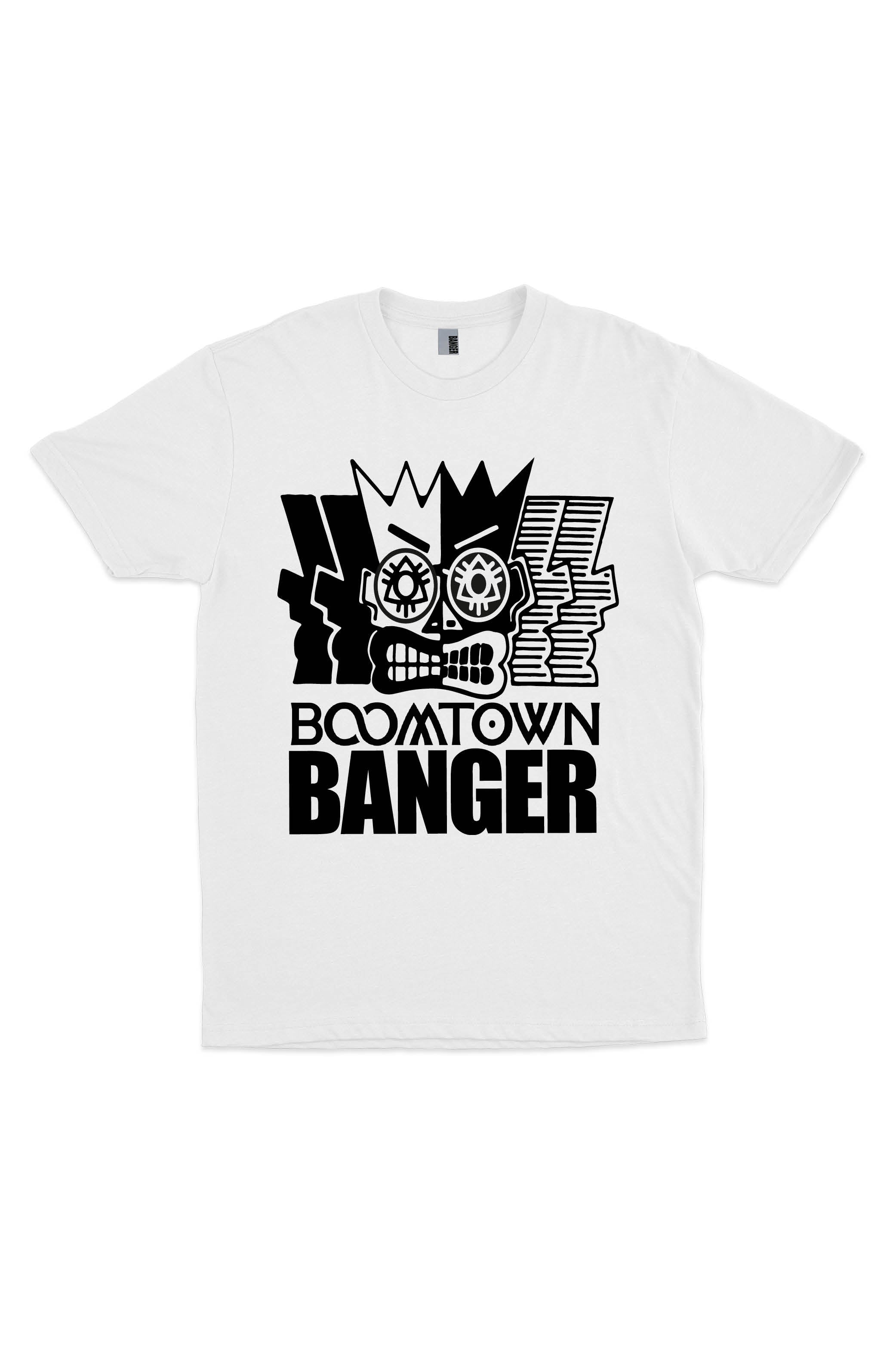 BOOMTOWN BANGER T-SHIRT WHITE