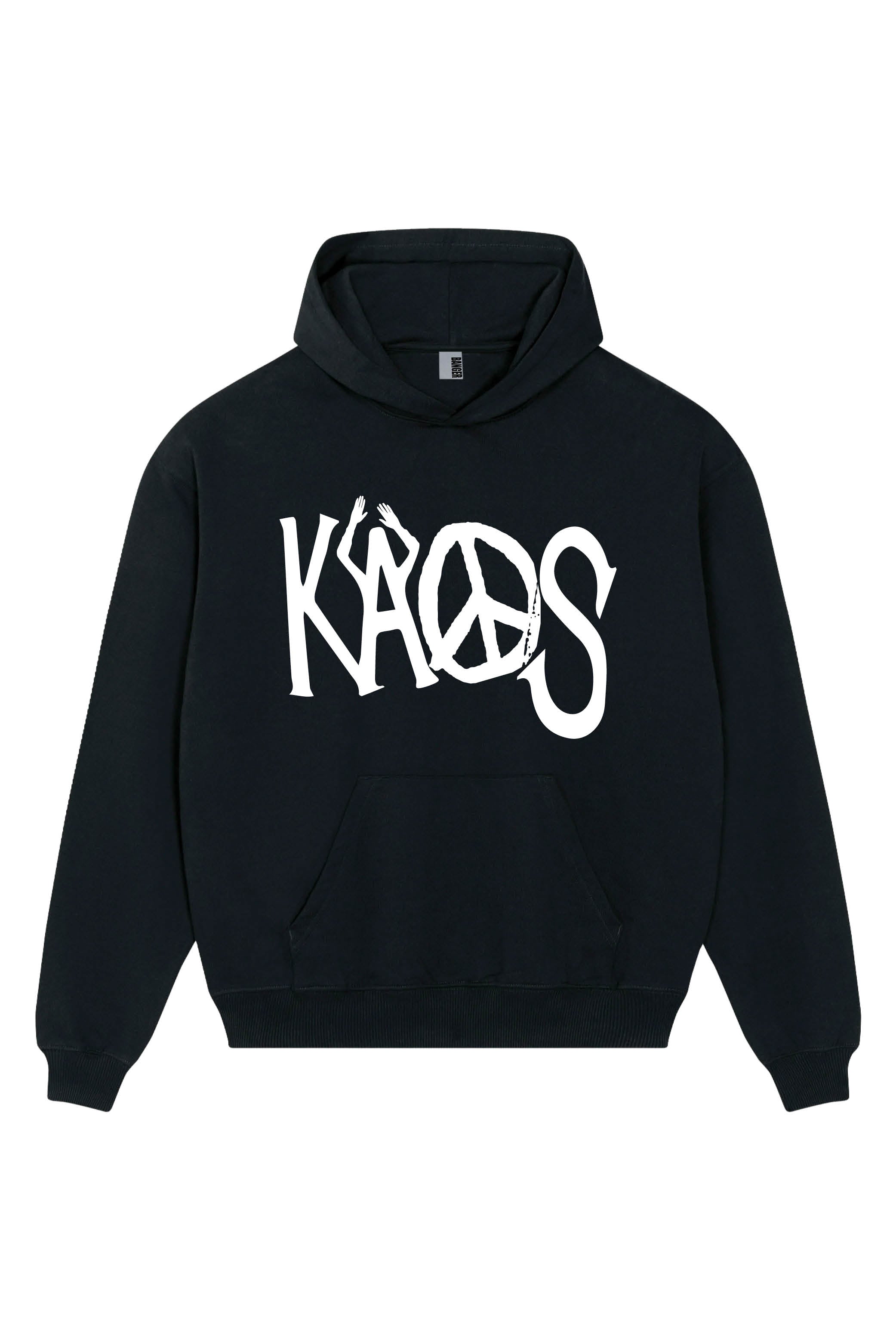 KAOS HOODIE BLACK