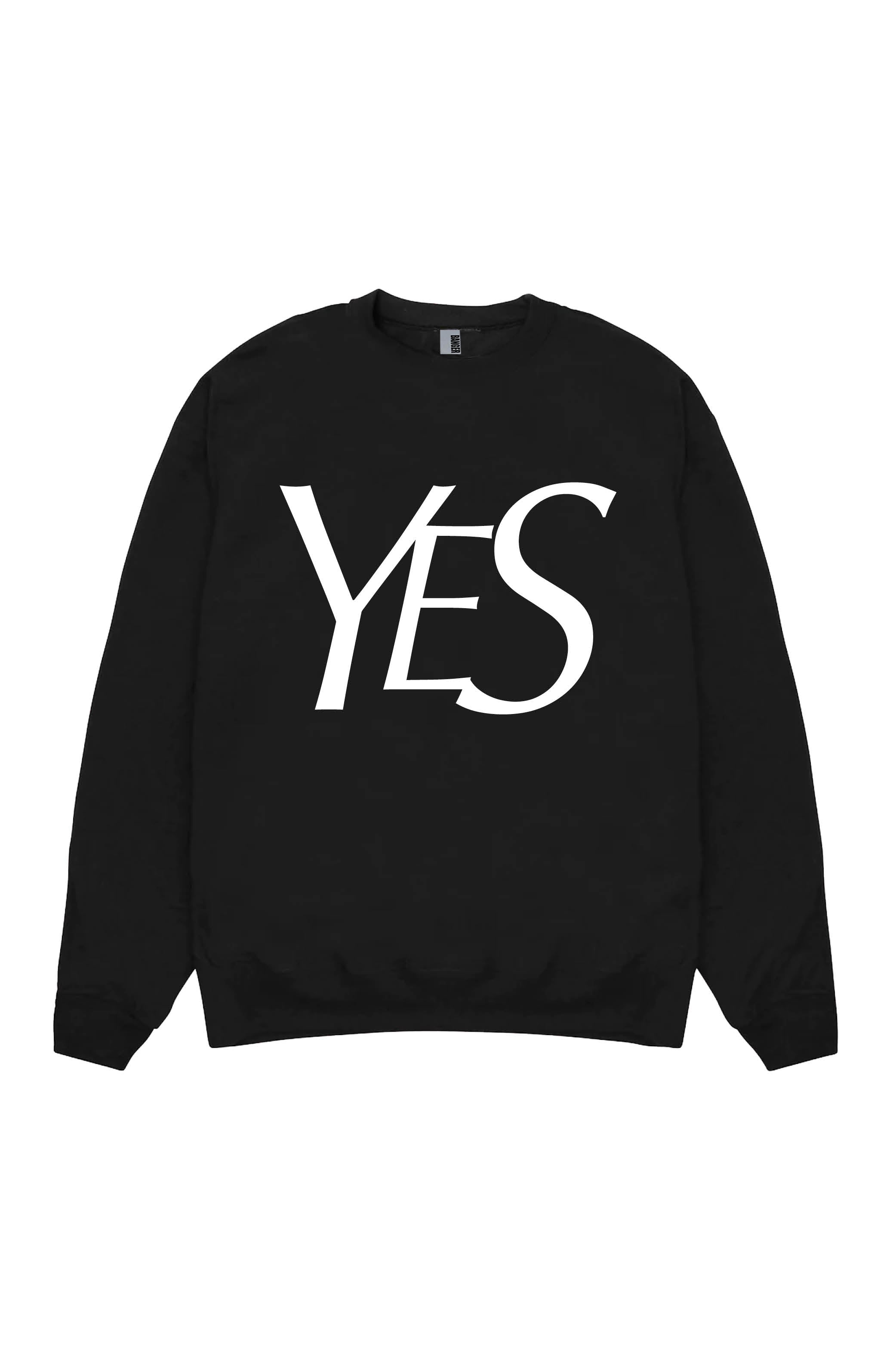 YES PEACE JUMPER BLACK