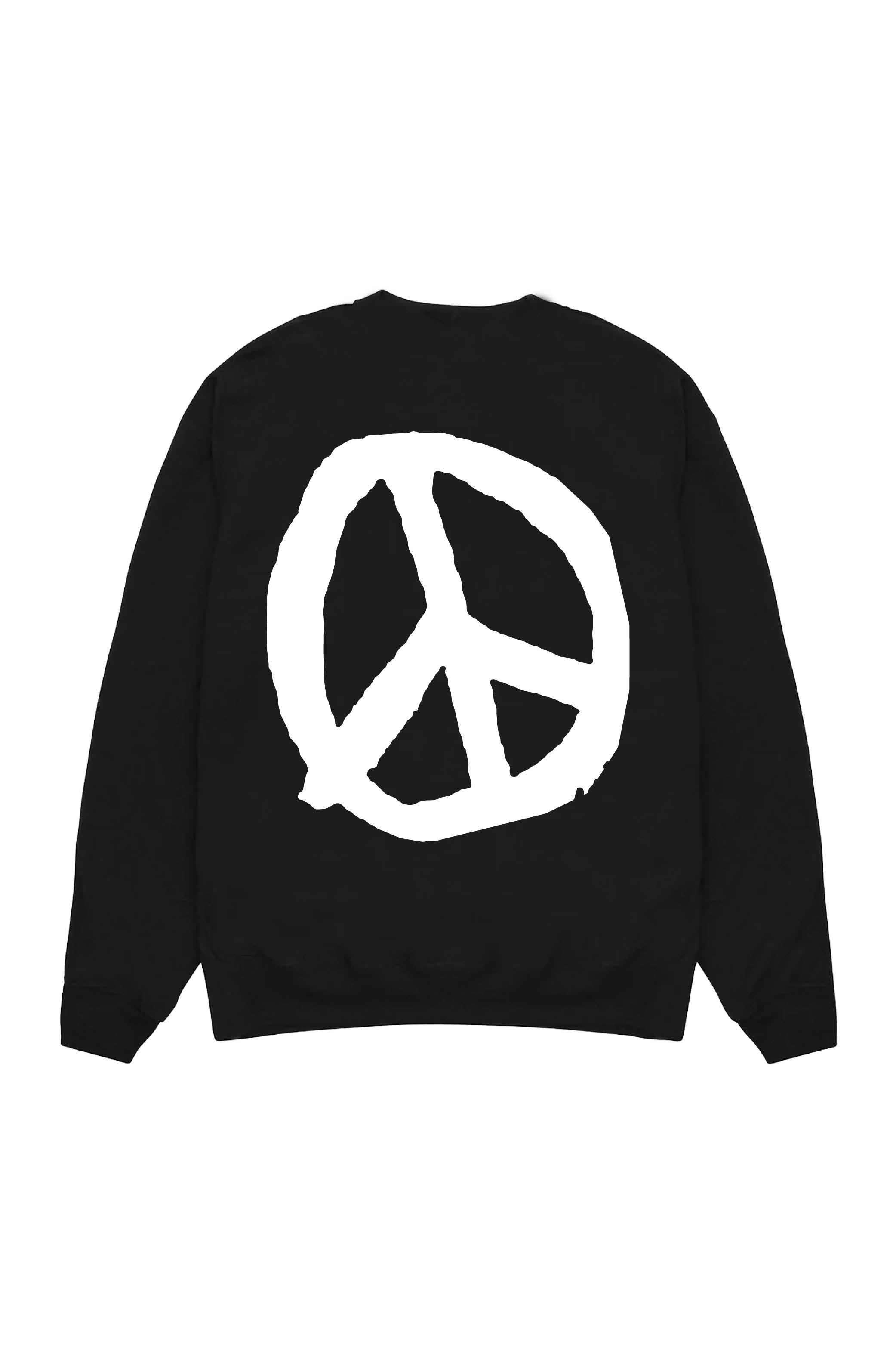 YES PEACE JUMPER BLACK