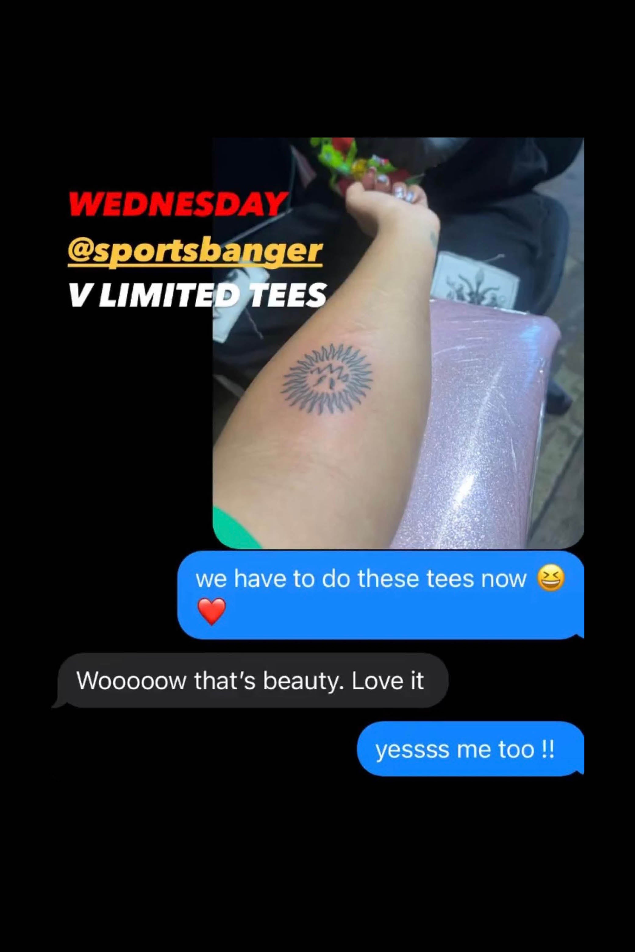 ARCHIVES BANGER T-SHIRT YELLOW