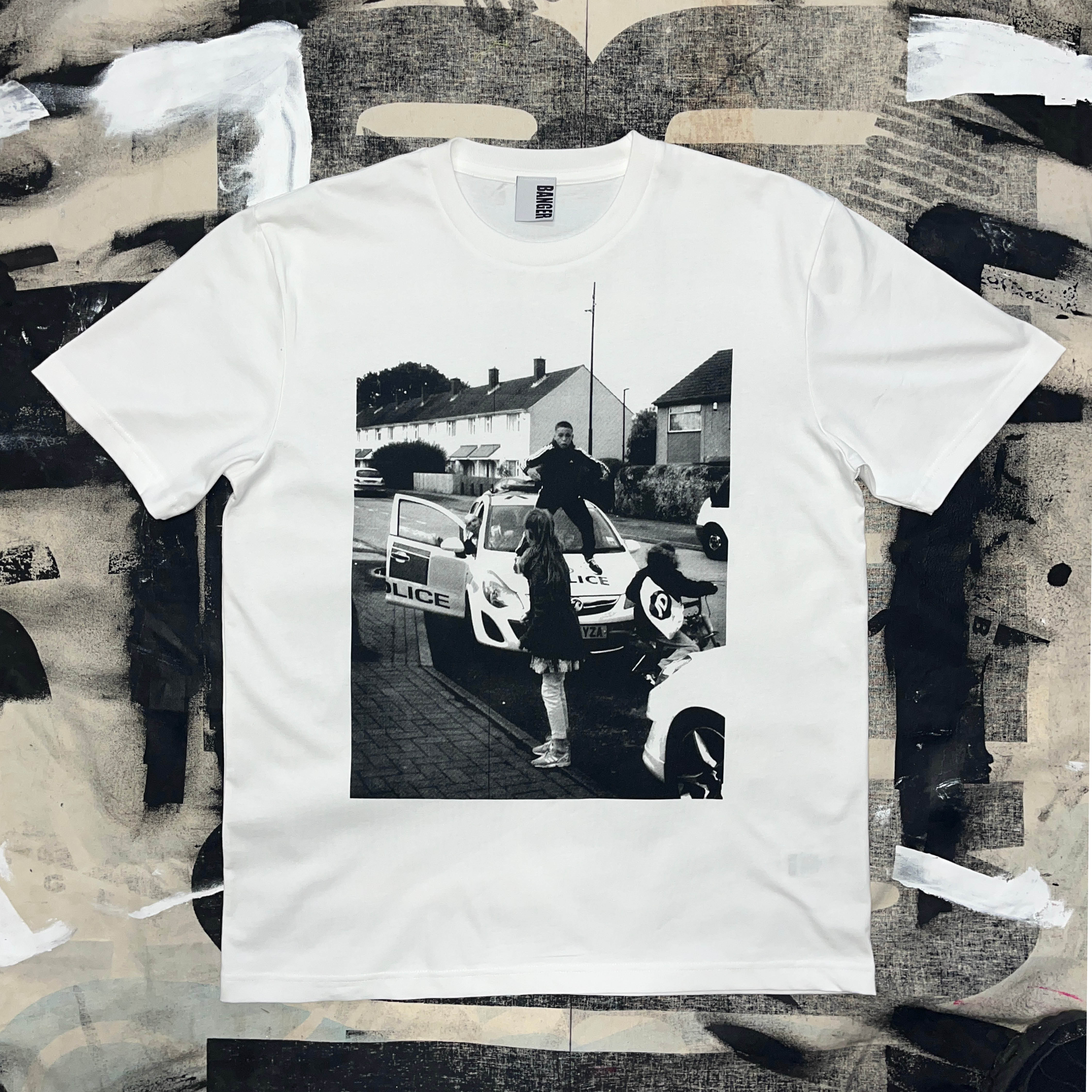 WORLD IS YOURS white T-shirt