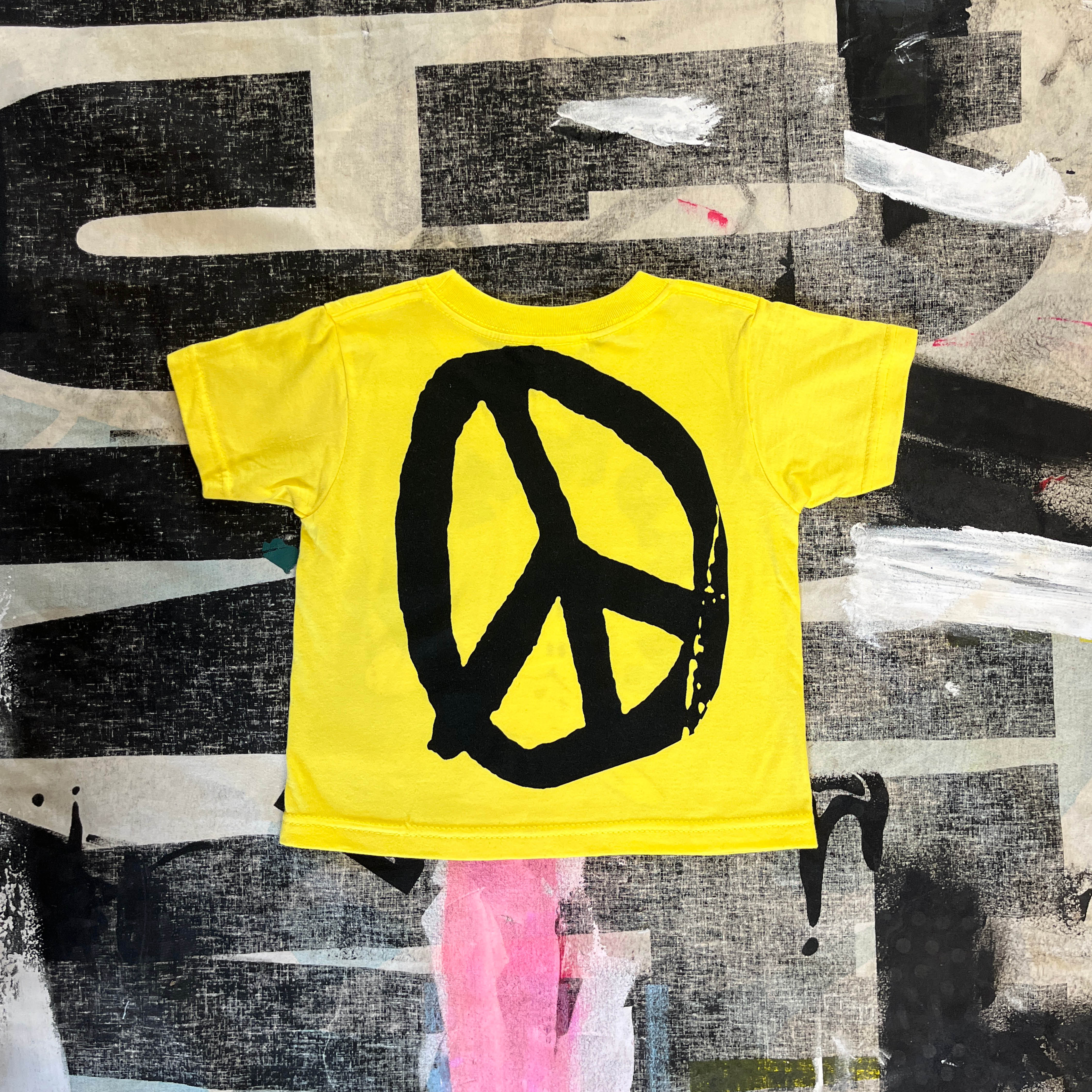 MAD FOR IT KIDS T-SHIRT YELLOW