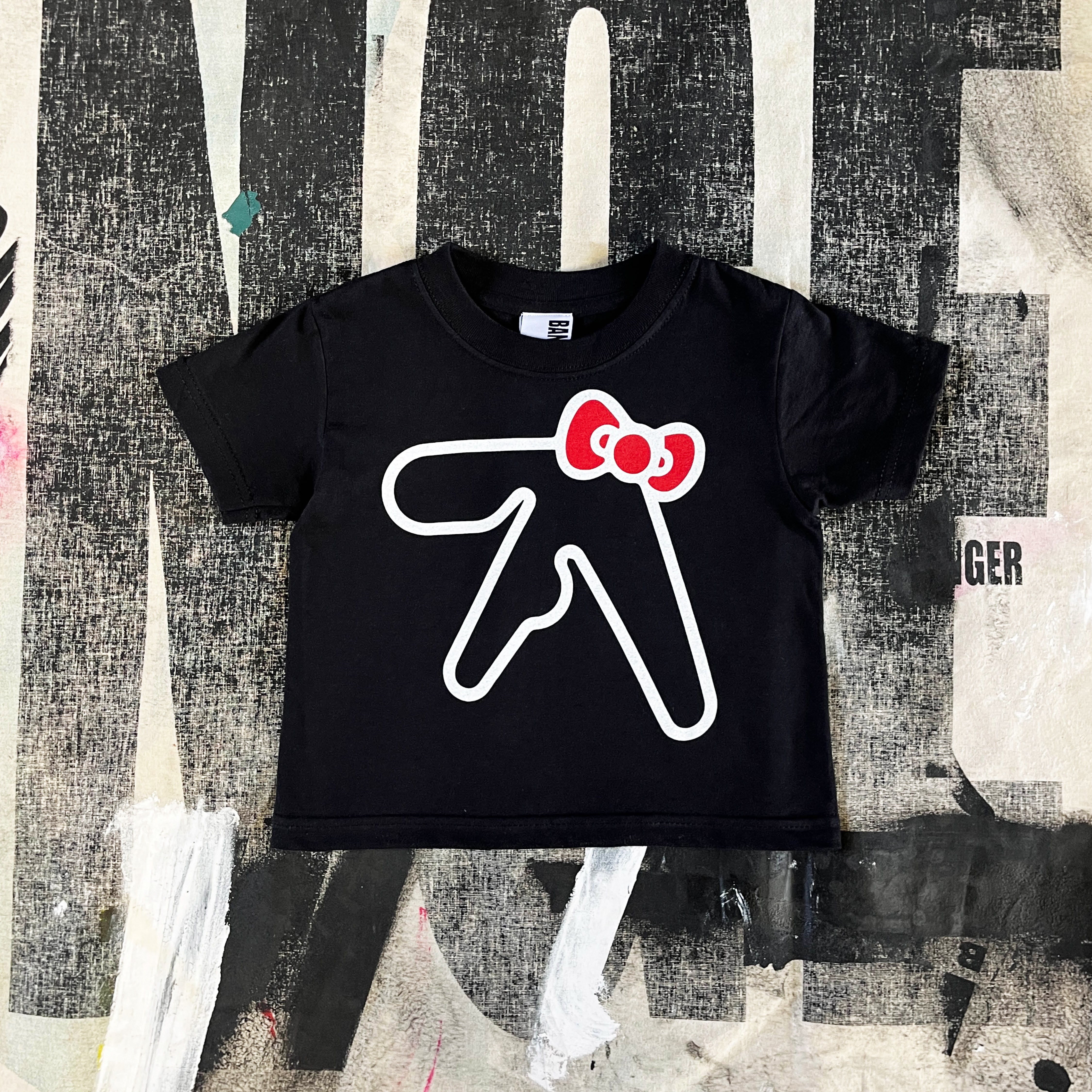 APHEX KITTY KIDS T-SHIRT BLACK