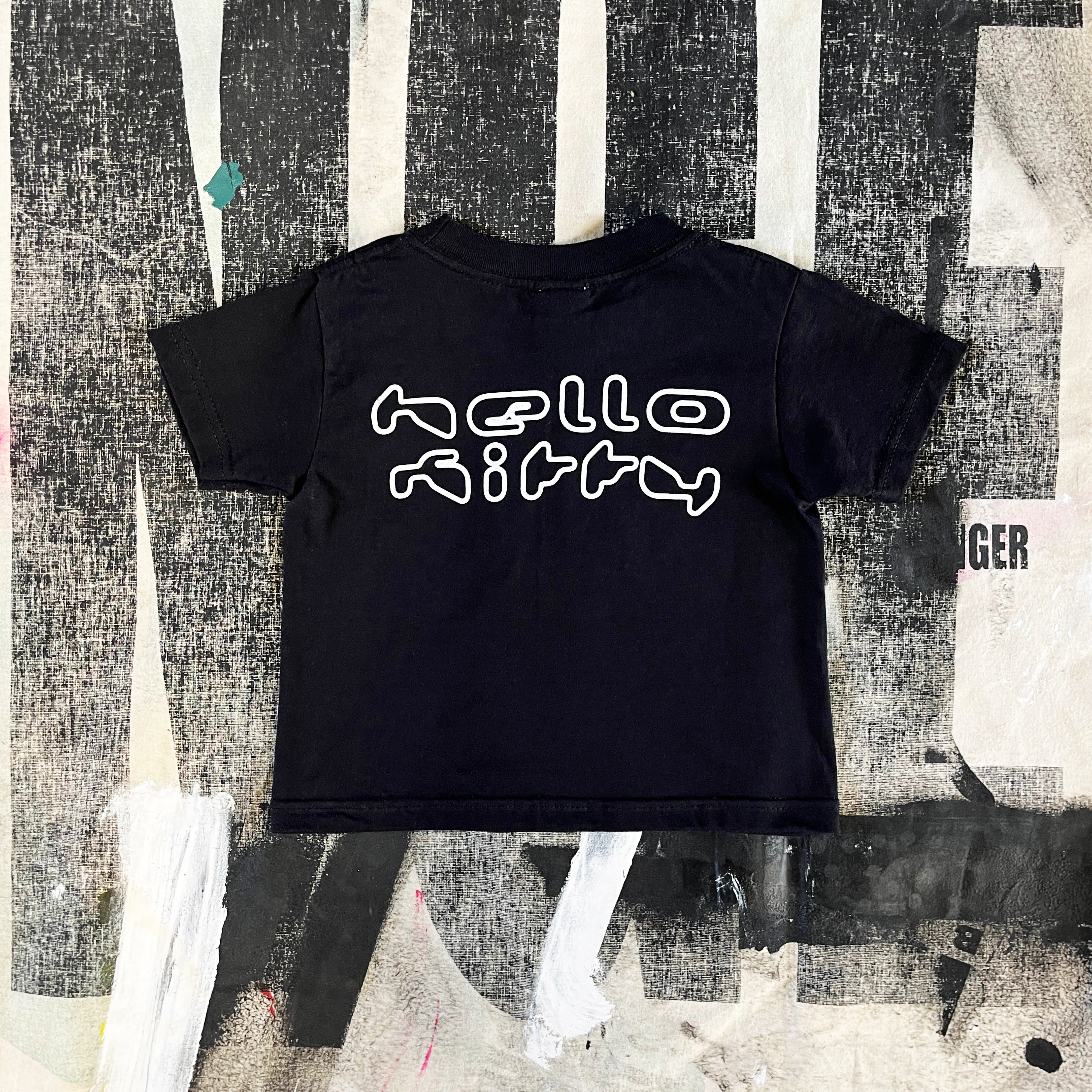 APHEX KITTY KIDS T-SHIRT BLACK