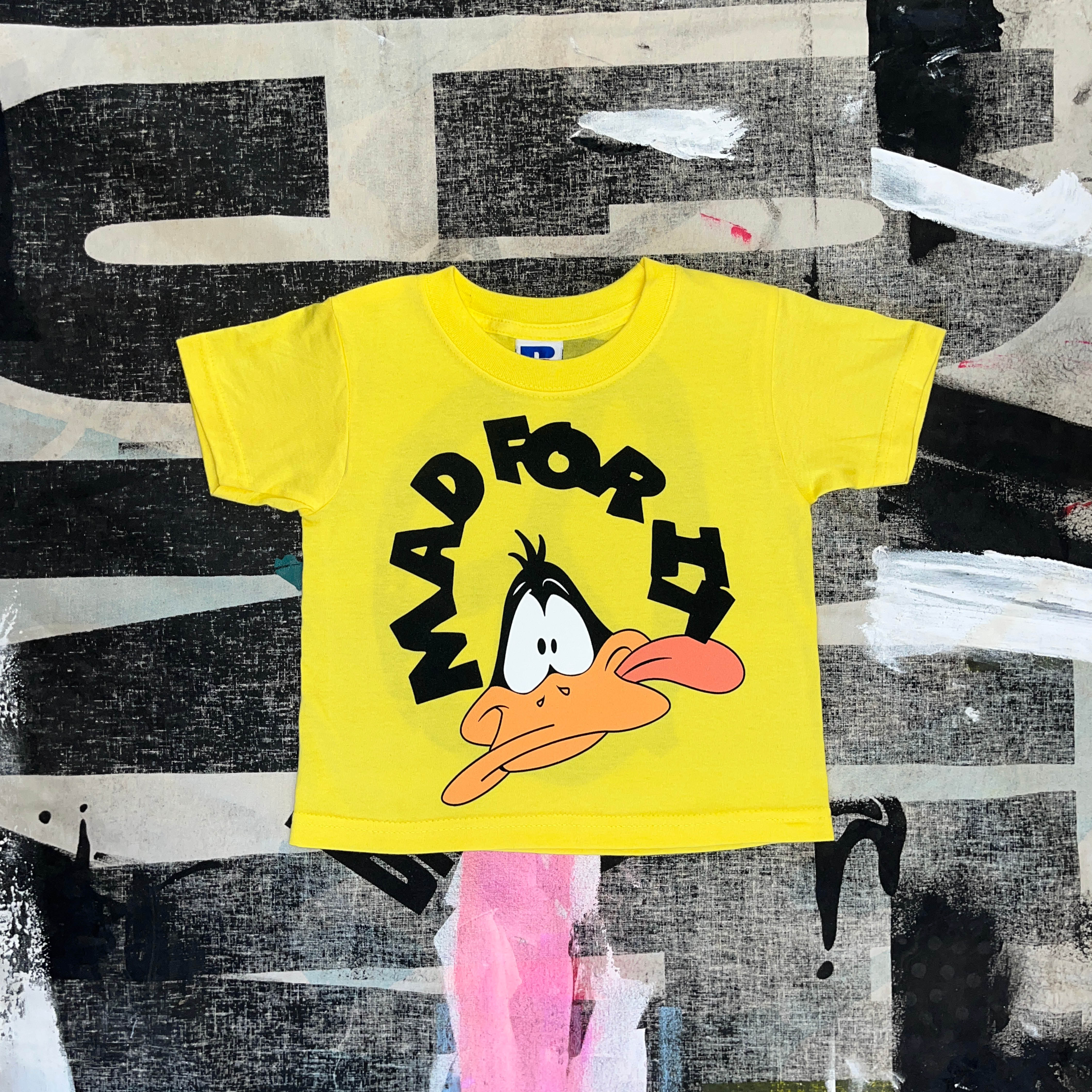 MAD FOR IT KIDS T-SHIRT YELLOW