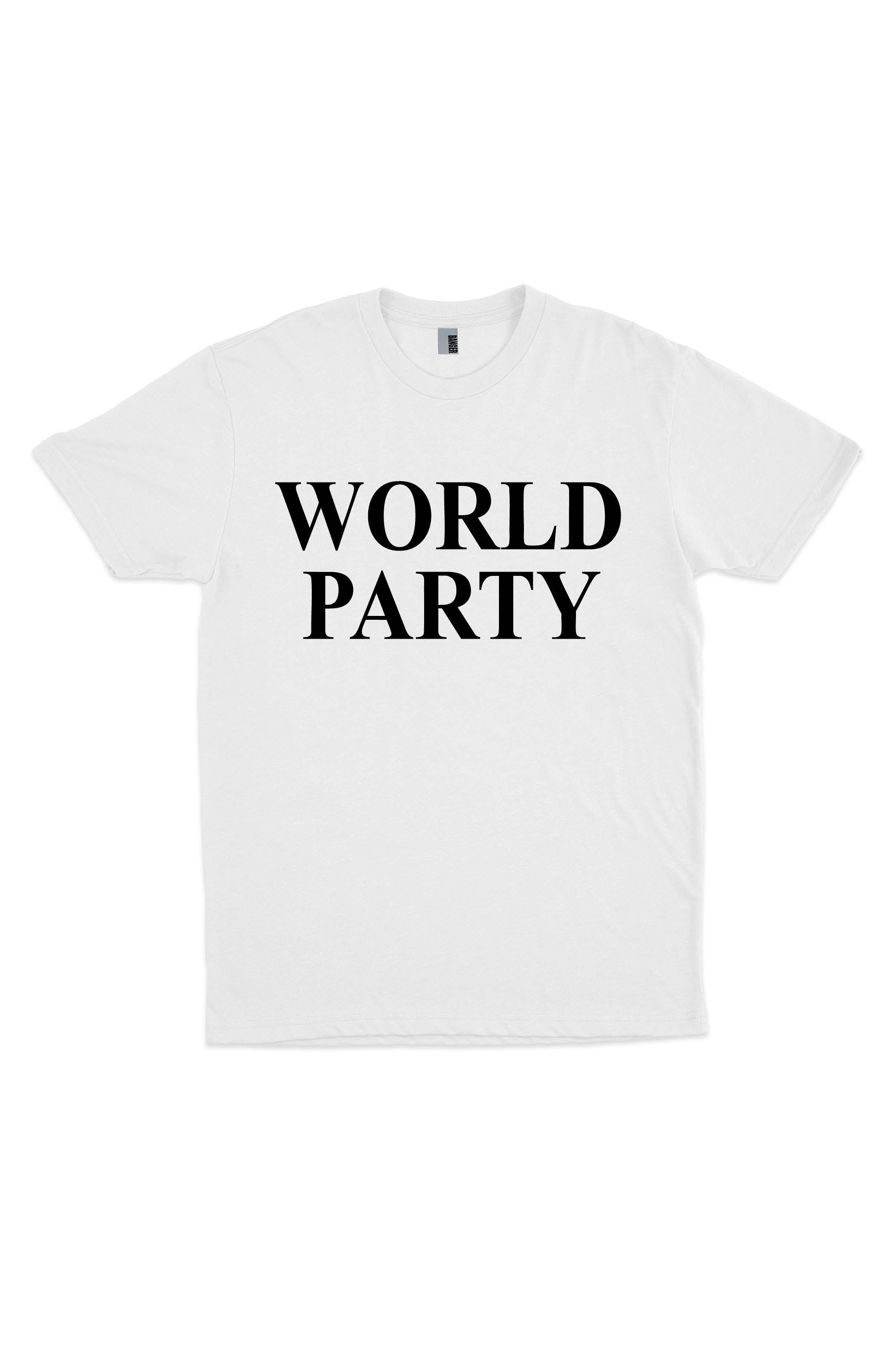 WORLD PARTY T-SHIRT WHITE