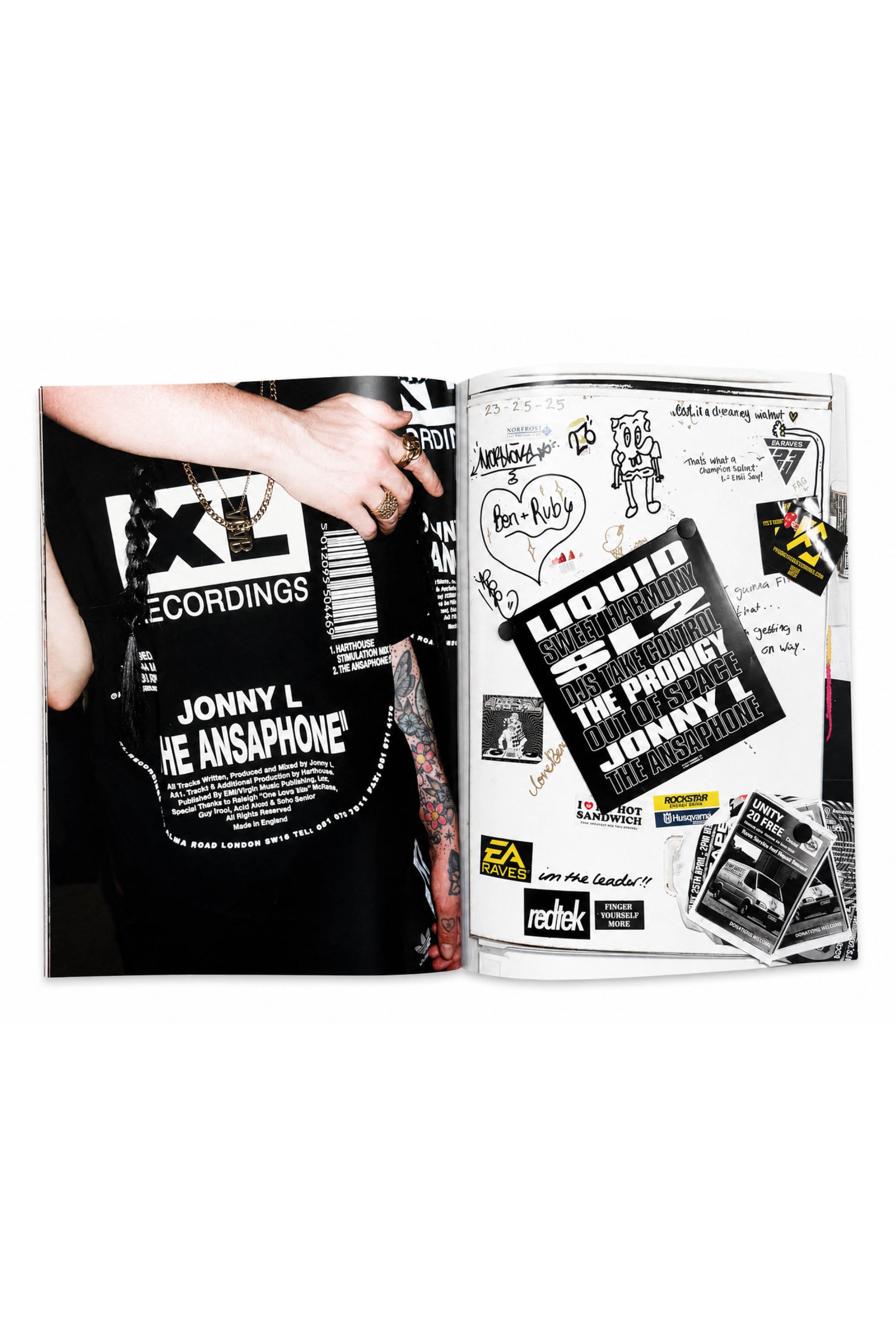 XL BANGER STICKER SHEET + ZINE