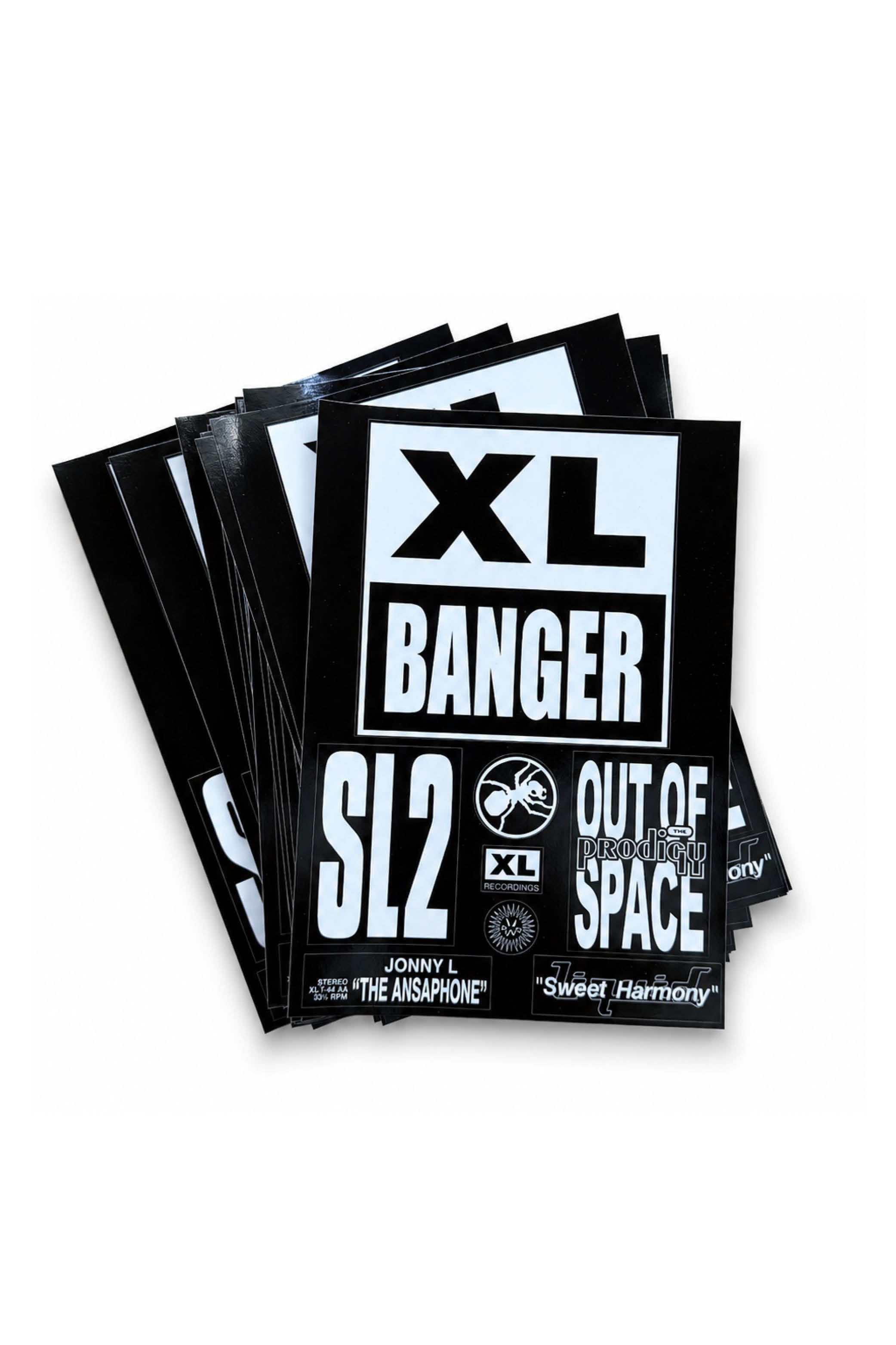XL BANGER STICKER SHEET + ZINE