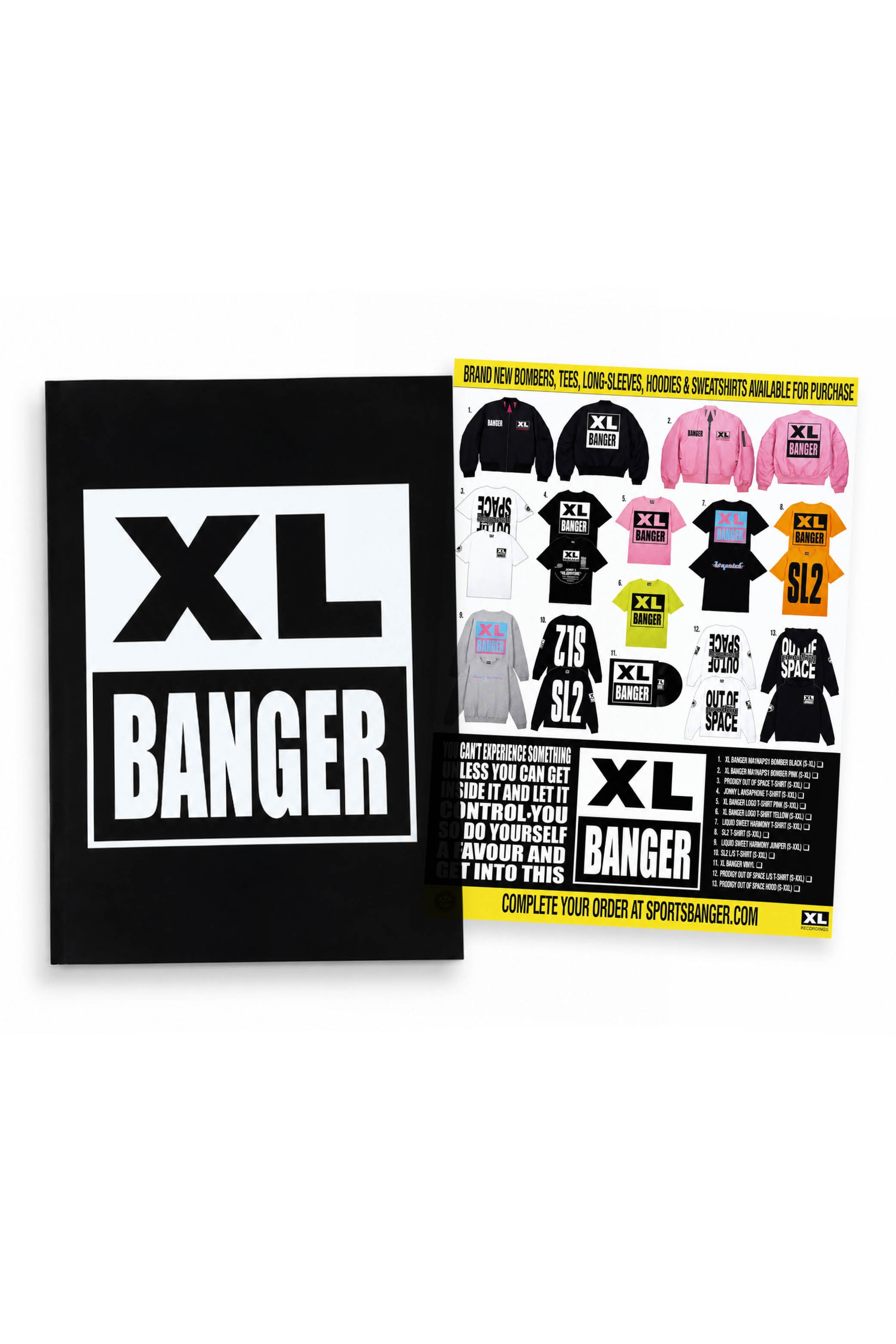 XL BANGER STICKER SHEET + ZINE