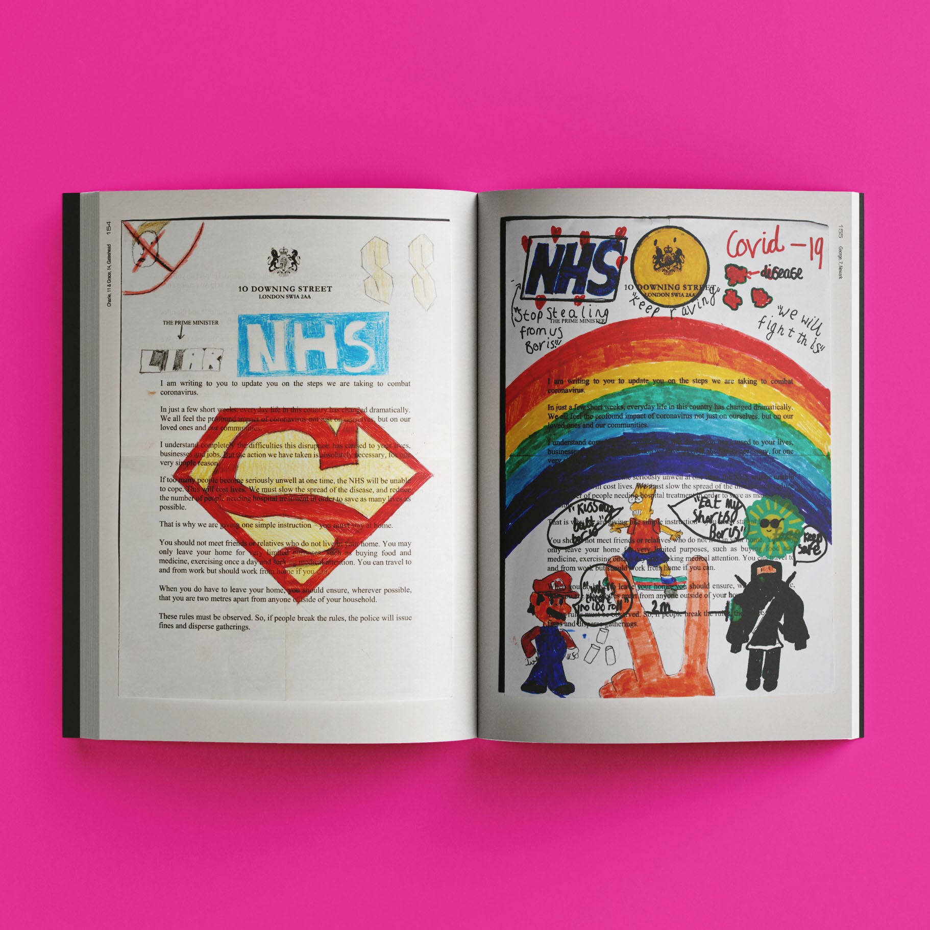 THE COVID LETTERS: A VITAL UPDATE BOOK