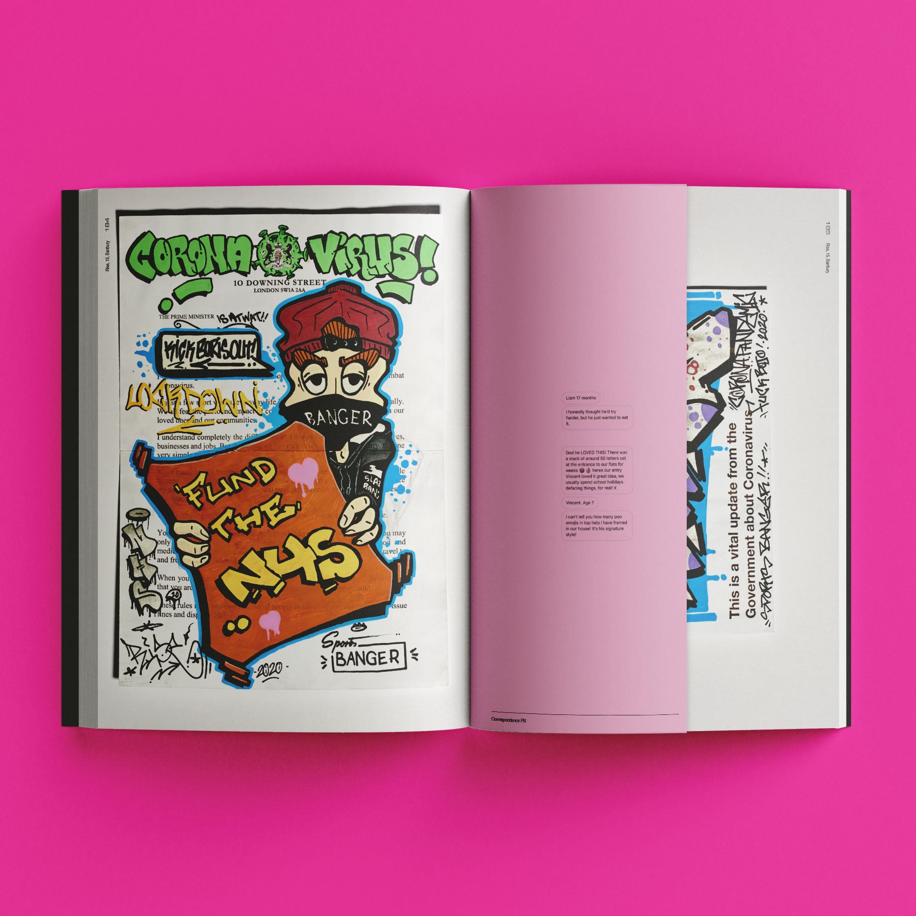 THE COVID LETTERS: A VITAL UPDATE BOOK