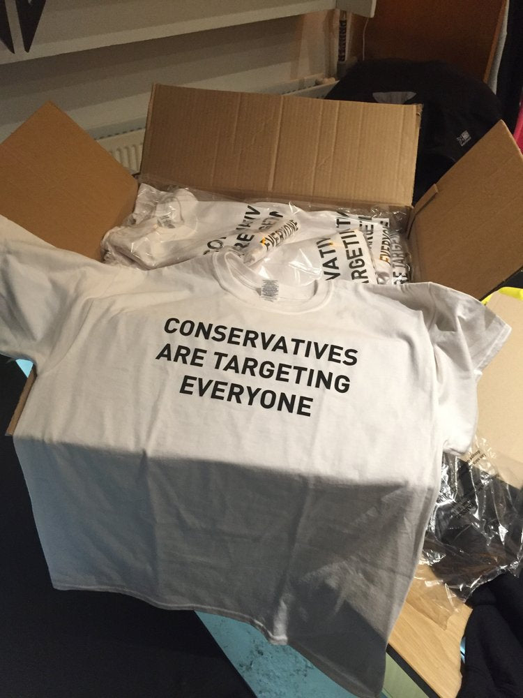 EVERYONE white T-shirt