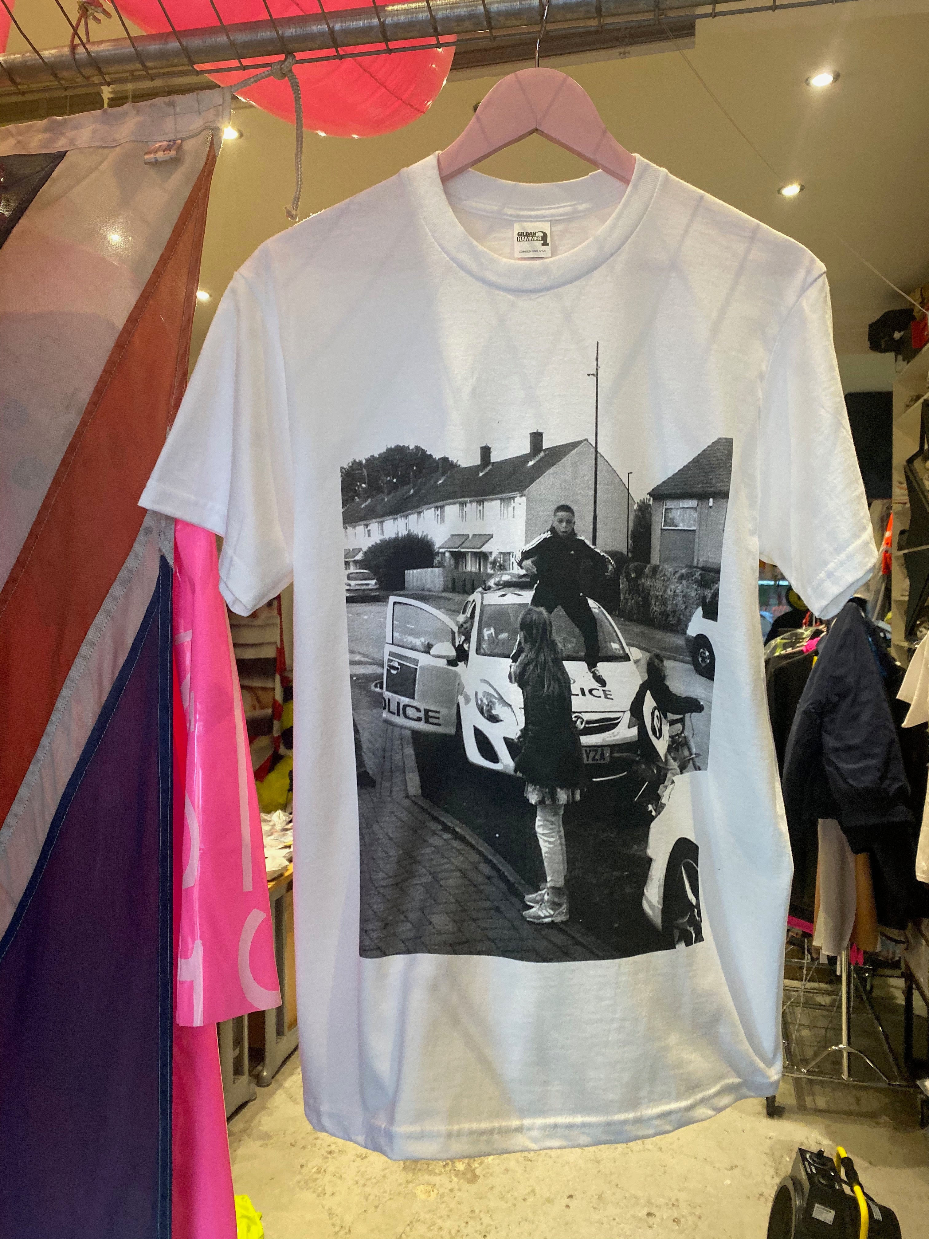 WORLD IS YOURS white T-shirt